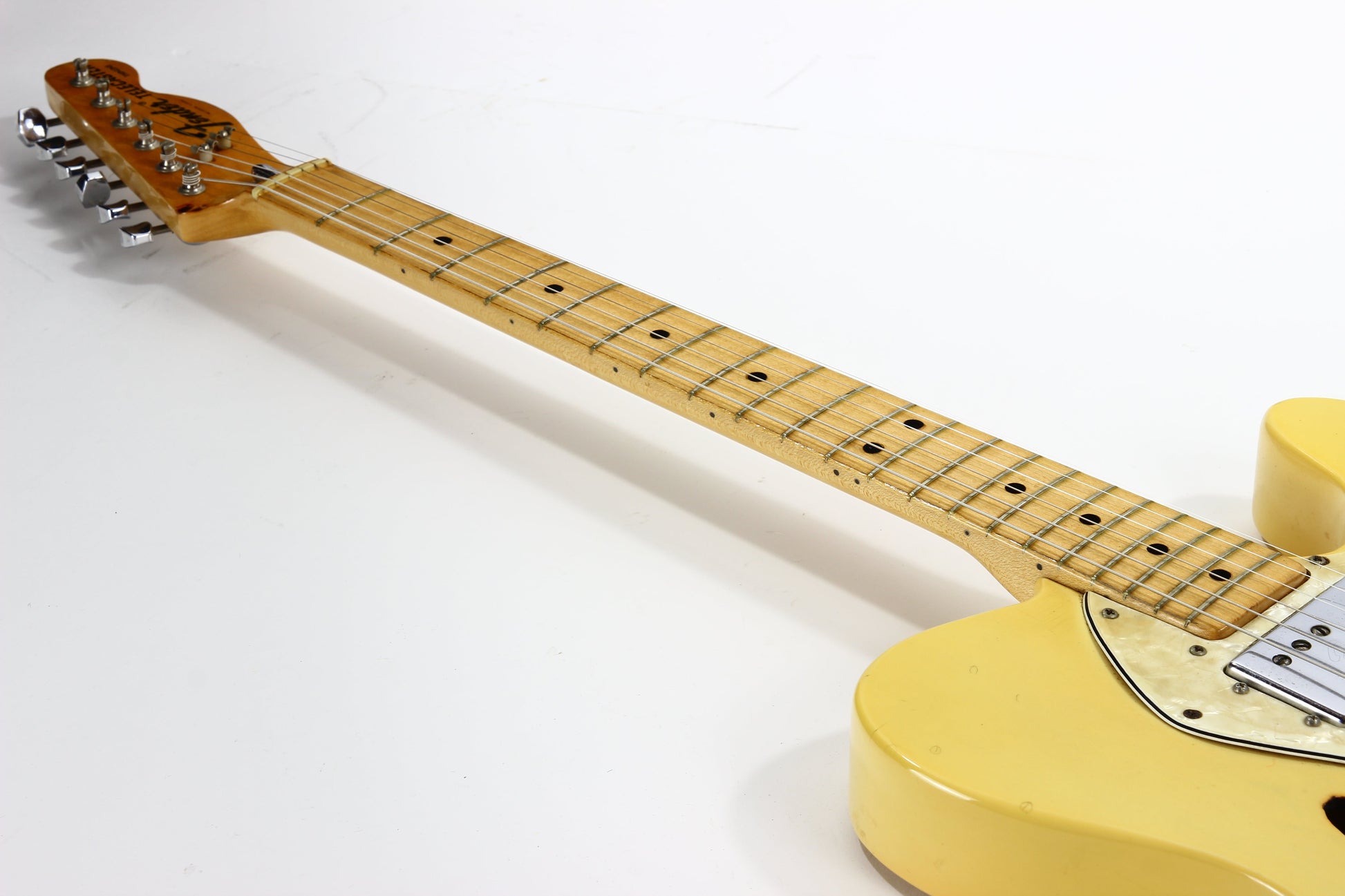 RARE 1972 Fender Telecaster Thinline See Through Blonde Finish - Series II 1970's Tele, Deluxe, Custom, Wide-Range Humbuckers!