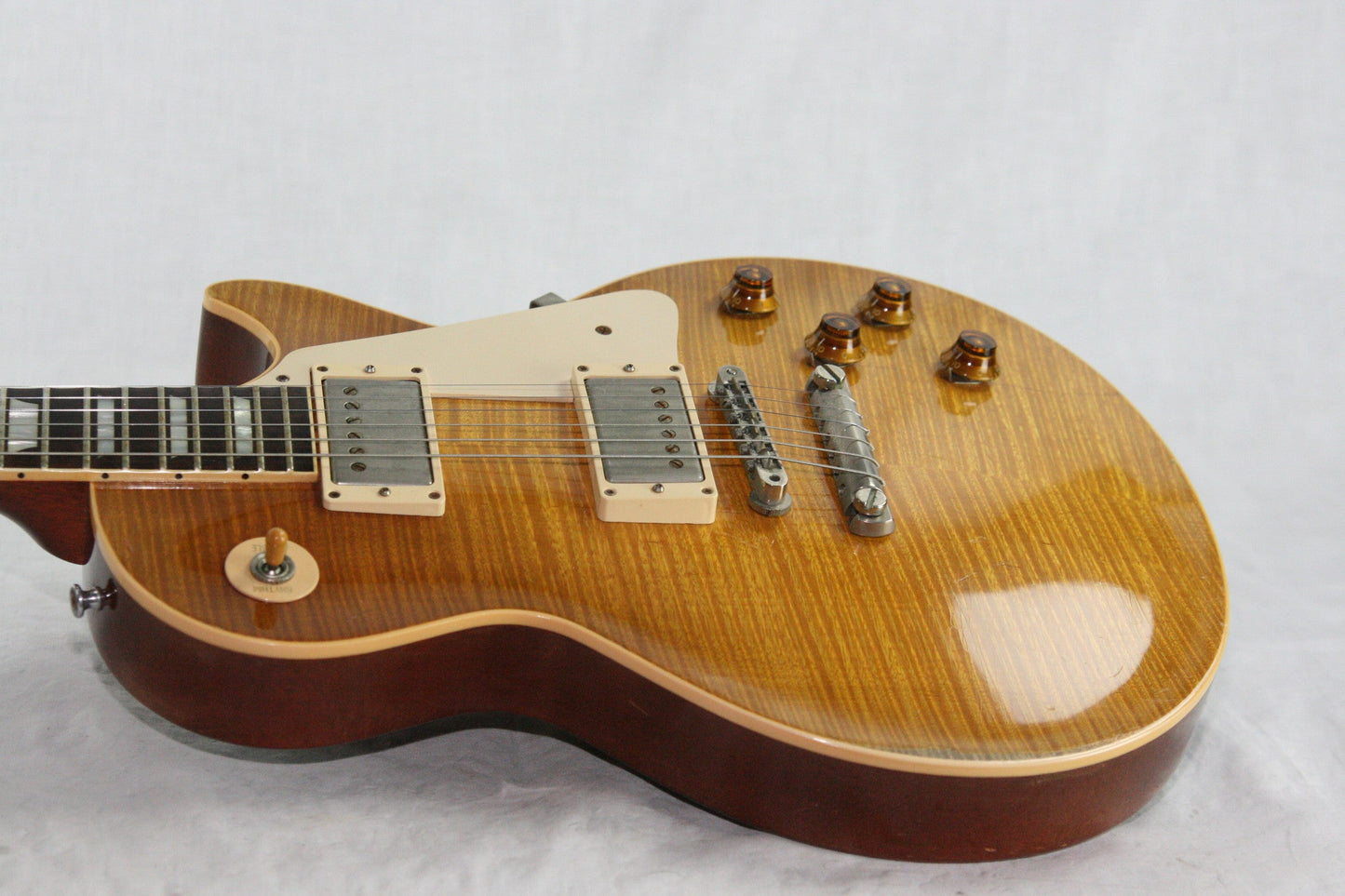 1959 Gibson HISTORIC MAKEOVERS Les Paul Reissue! BRAZILIAN ROSEWOOD Board! 2000 LP HM R9 59 Burst