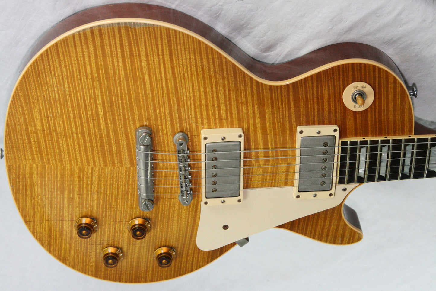 1959 Gibson HISTORIC MAKEOVERS Les Paul Reissue! BRAZILIAN ROSEWOOD Board! 2000 LP HM R9 59 Burst