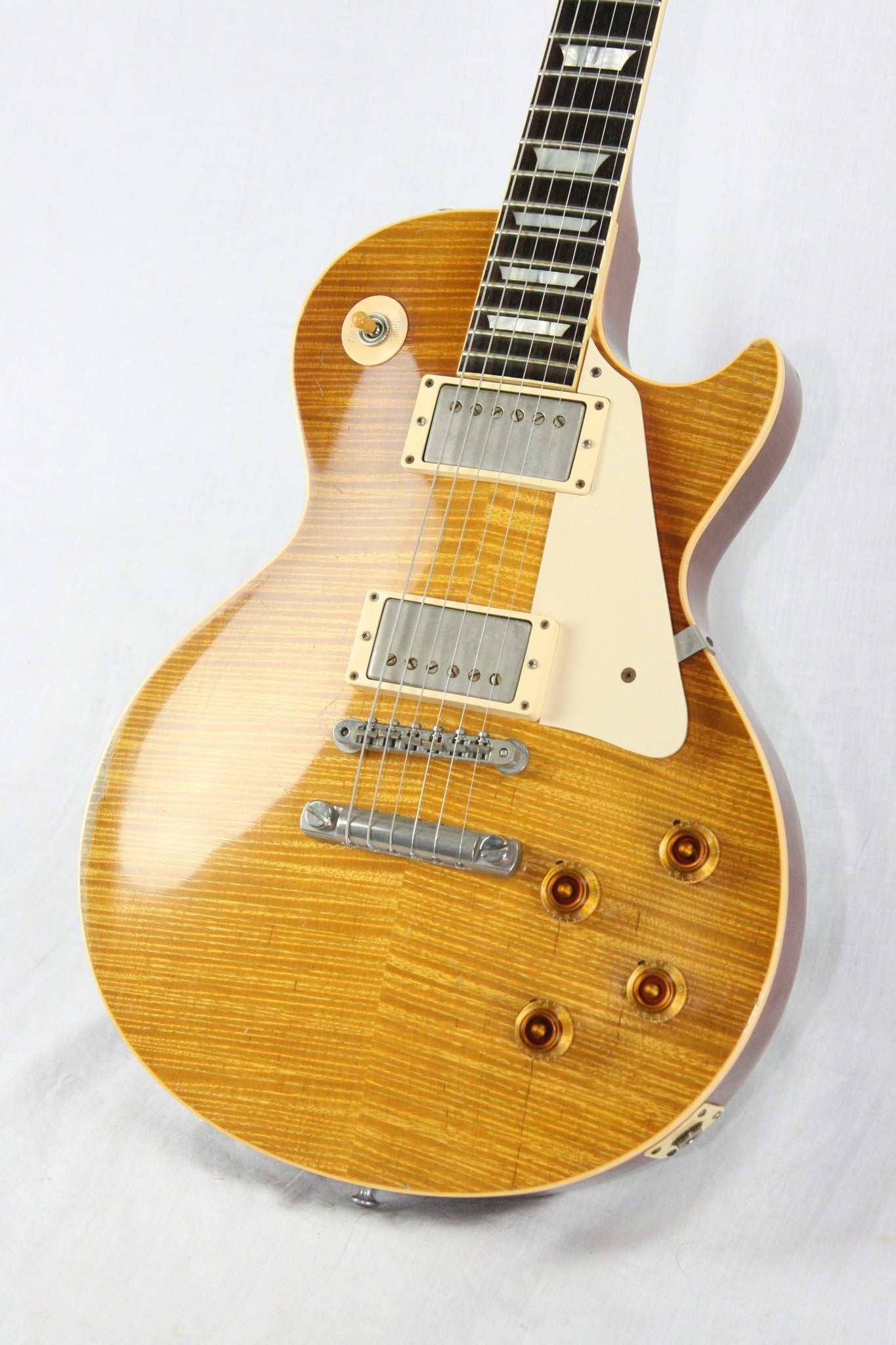 1959 Gibson HISTORIC MAKEOVERS Les Paul Reissue! BRAZILIAN ROSEWOOD Board! 2000 LP HM R9 59 Burst