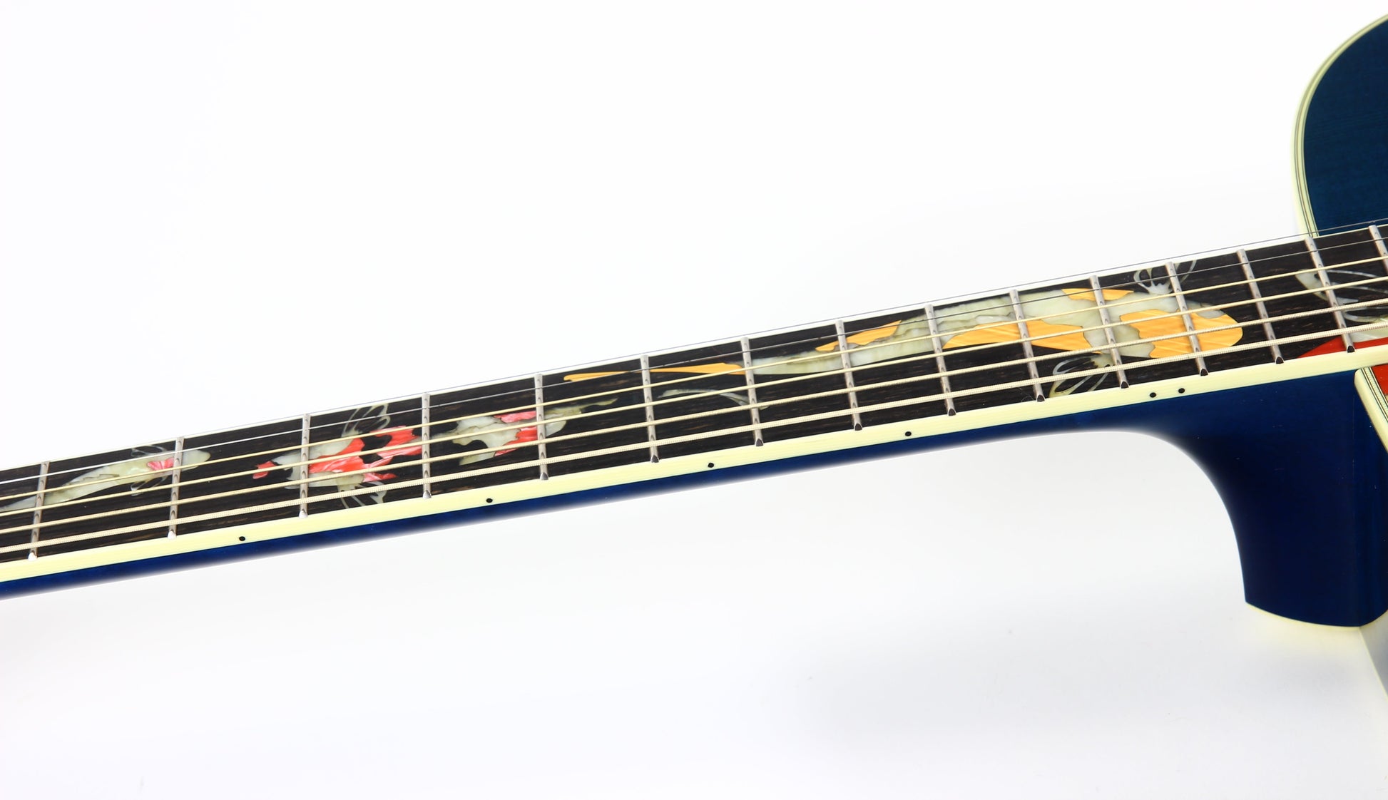 2000 TAYLOR SWIFT KOI Fish Living Jewels Aqua Blue GSLJ Dreadnought Acoustic Guitar Bearclaw Quilt - UNPLAYED!!!