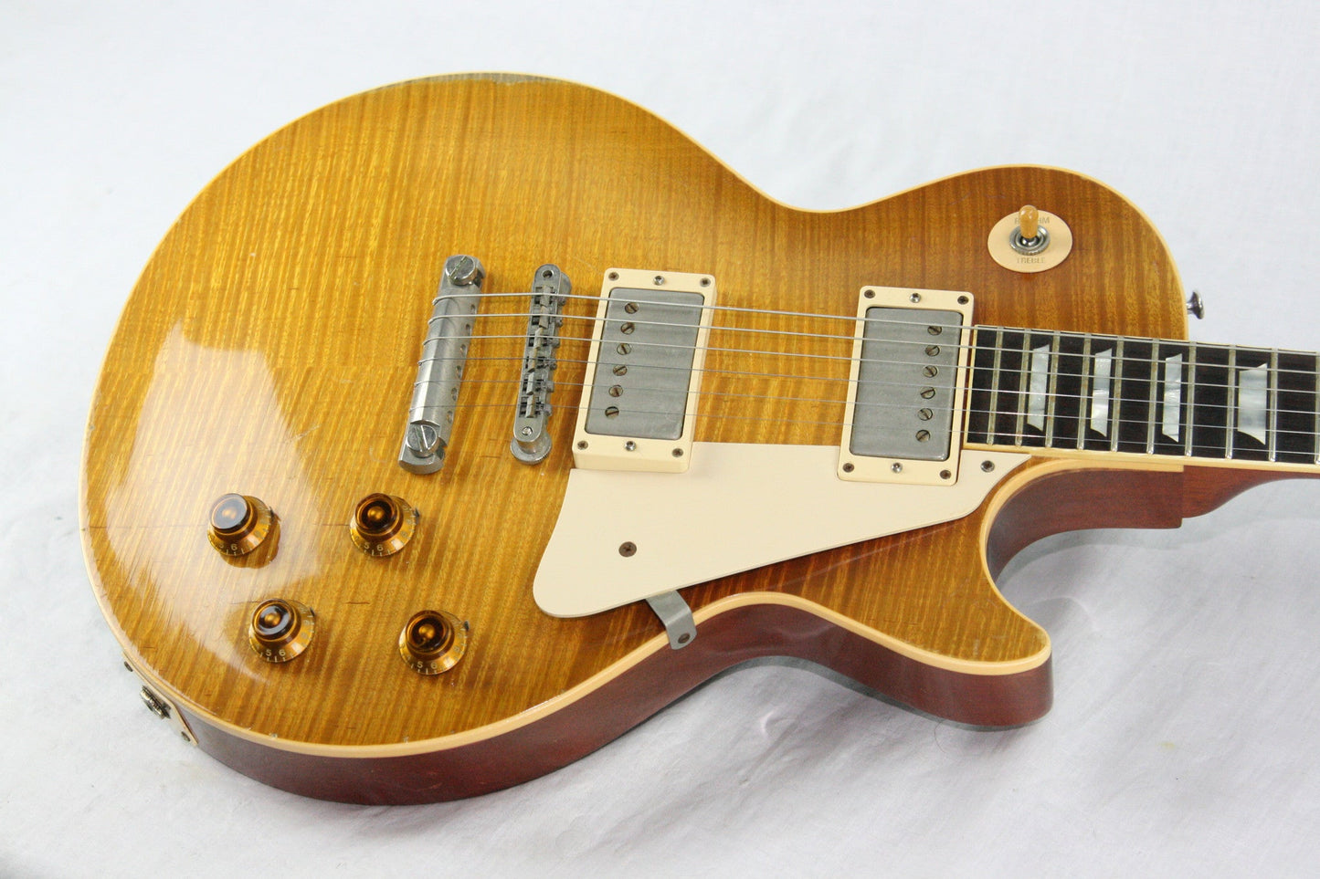 1959 Gibson HISTORIC MAKEOVERS Les Paul Reissue! BRAZILIAN ROSEWOOD Board! 2000 LP HM R9 59 Burst
