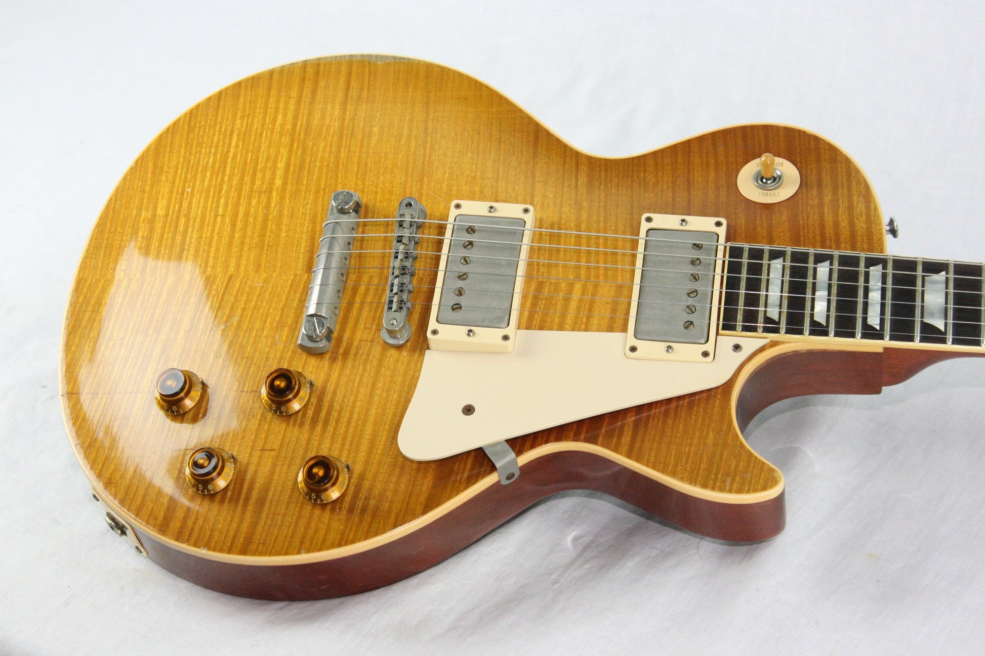 1959 Gibson HISTORIC MAKEOVERS Les Paul Reissue! BRAZILIAN ROSEWOOD Board! 2000 LP HM R9 59 Burst
