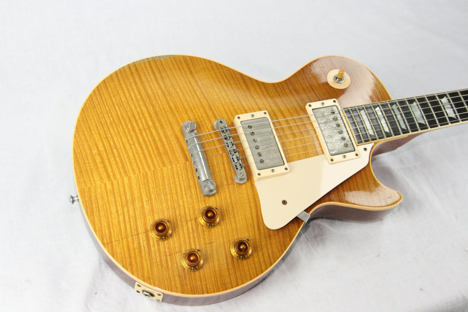 1959 Gibson HISTORIC MAKEOVERS Les Paul Reissue! BRAZILIAN ROSEWOOD Board! 2000 LP HM R9 59 Burst