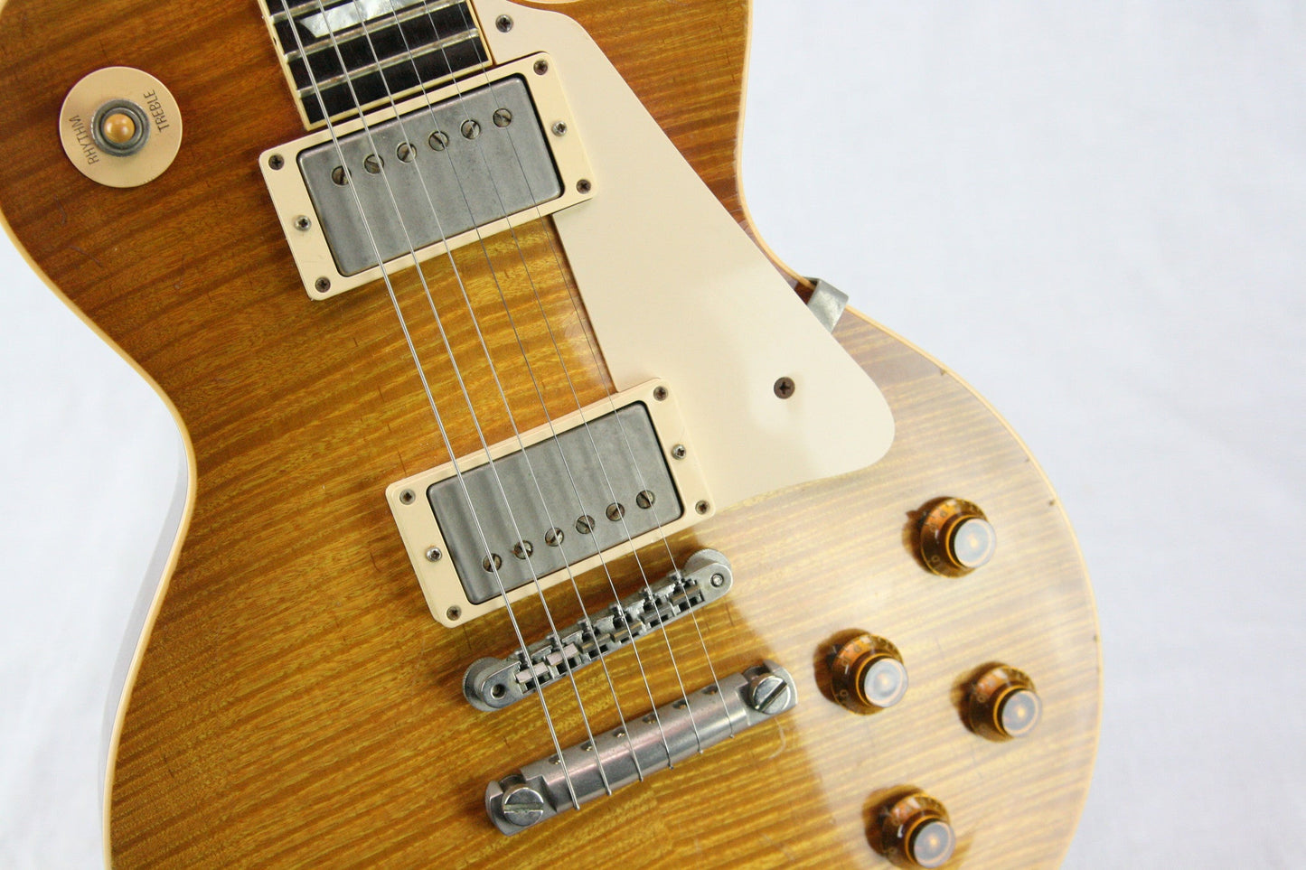 1959 Gibson HISTORIC MAKEOVERS Les Paul Reissue! BRAZILIAN ROSEWOOD Board! 2000 LP HM R9 59 Burst