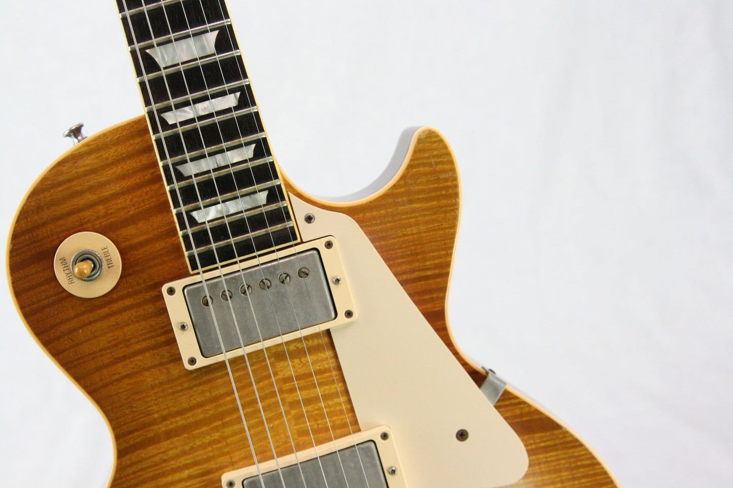 1959 Gibson HISTORIC MAKEOVERS Les Paul Reissue! BRAZILIAN ROSEWOOD Board! 2000 LP HM R9 59 Burst