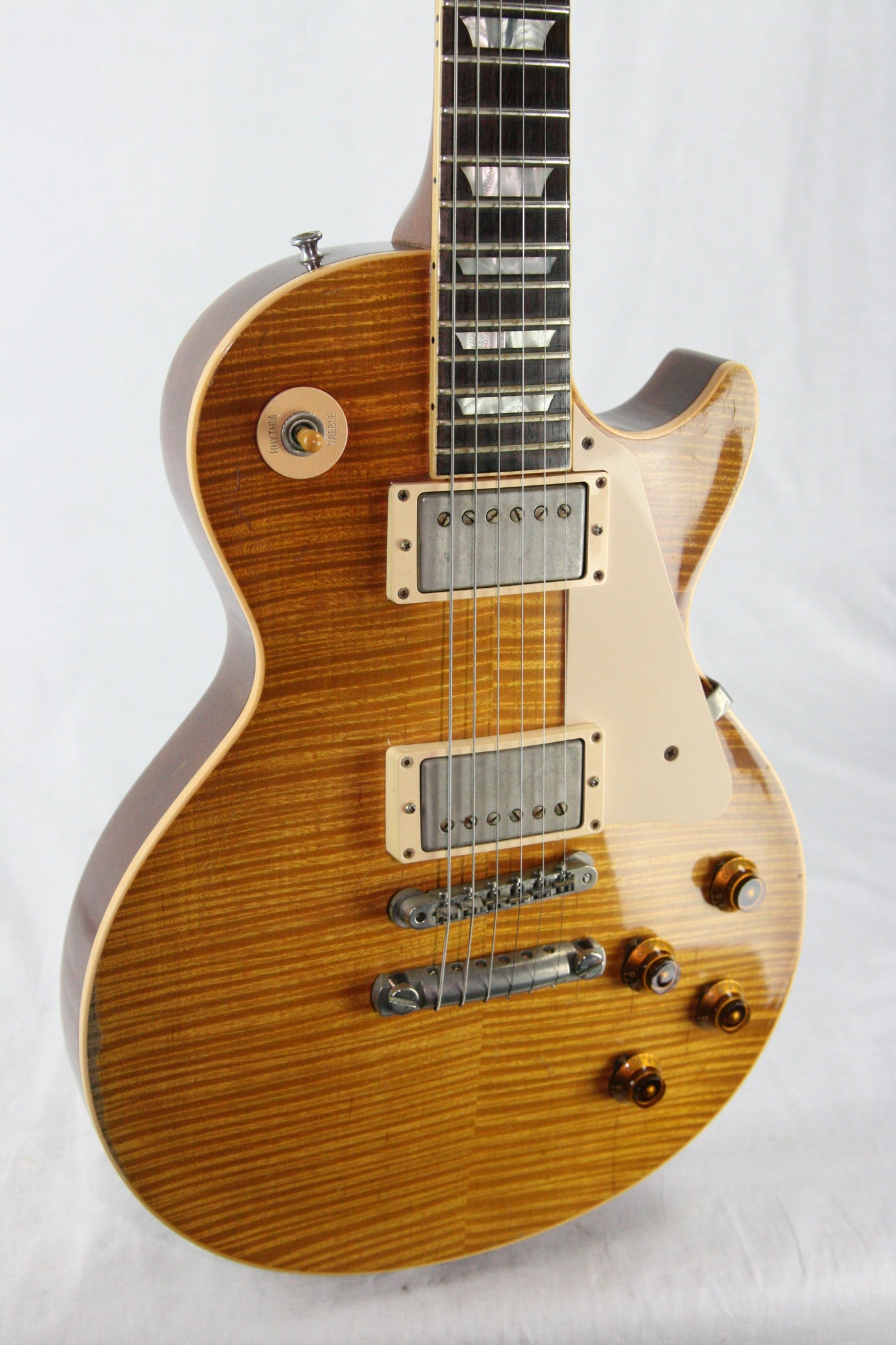 1959 Gibson HISTORIC MAKEOVERS Les Paul Reissue! BRAZILIAN ROSEWOOD Board! 2000 LP HM R9 59 Burst