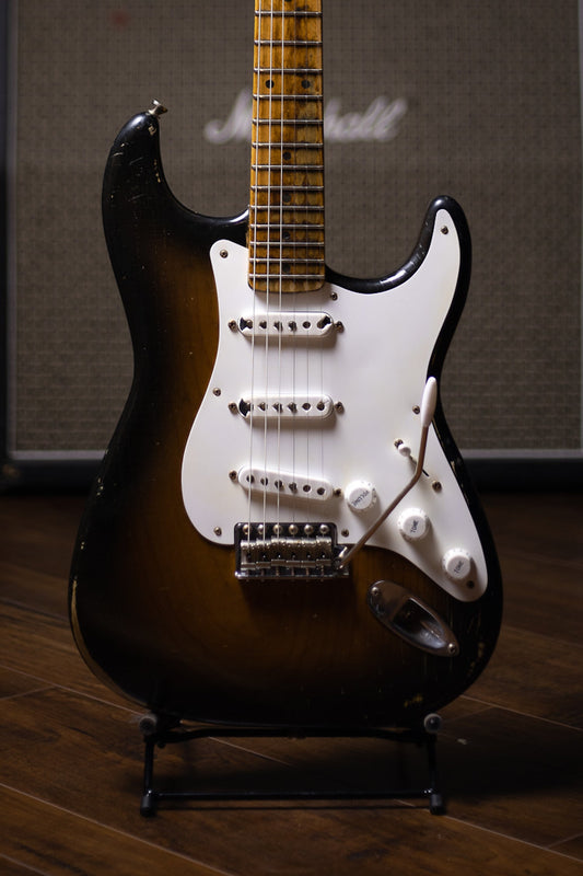 Walt Grace Customs S-Type 1954 Heavy Aged Electric Guitar - 2-Tone Sunburst