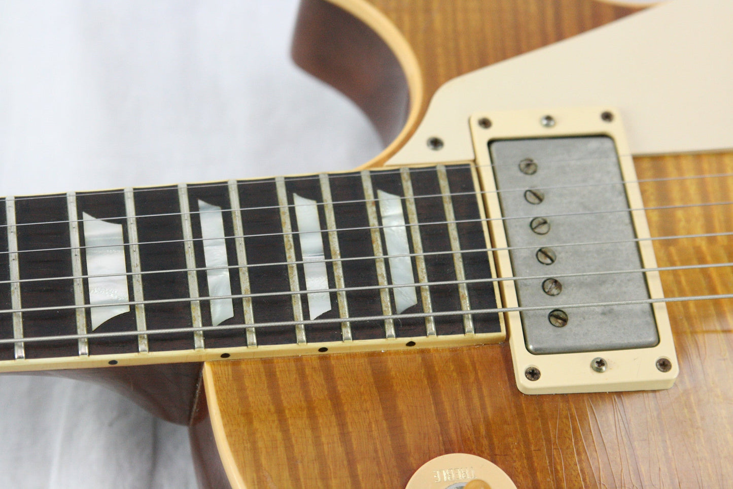 1959 Gibson HISTORIC MAKEOVERS Les Paul Reissue! BRAZILIAN ROSEWOOD Board! 2000 LP HM R9 59 Burst