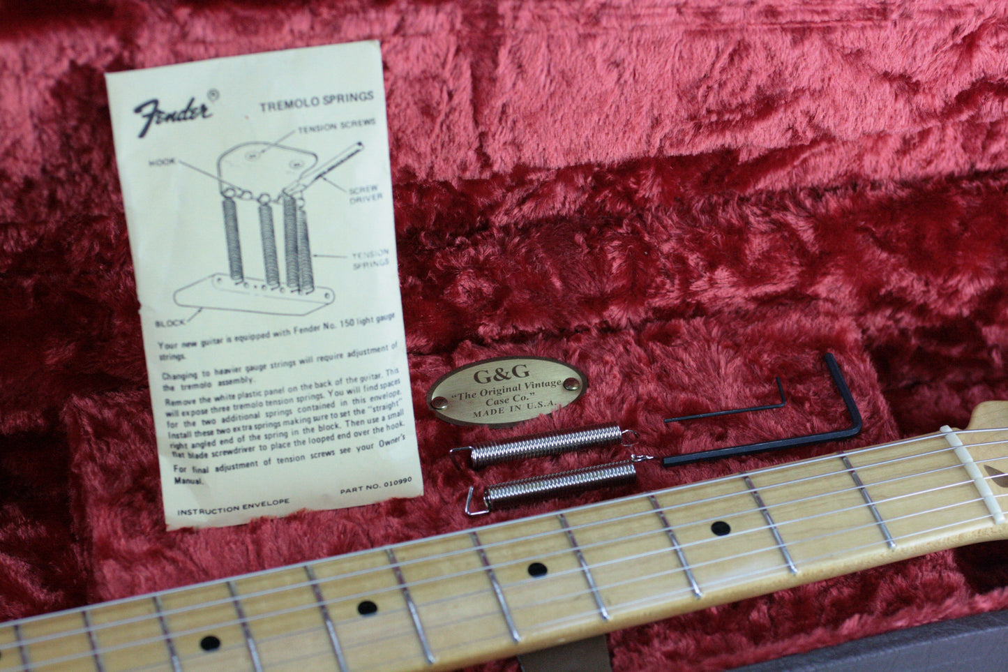 2004 Fender JOHN ENGLISH Masterbuilt '54 Stratocaster 50th Anniversary Custom Shop Strat 1954