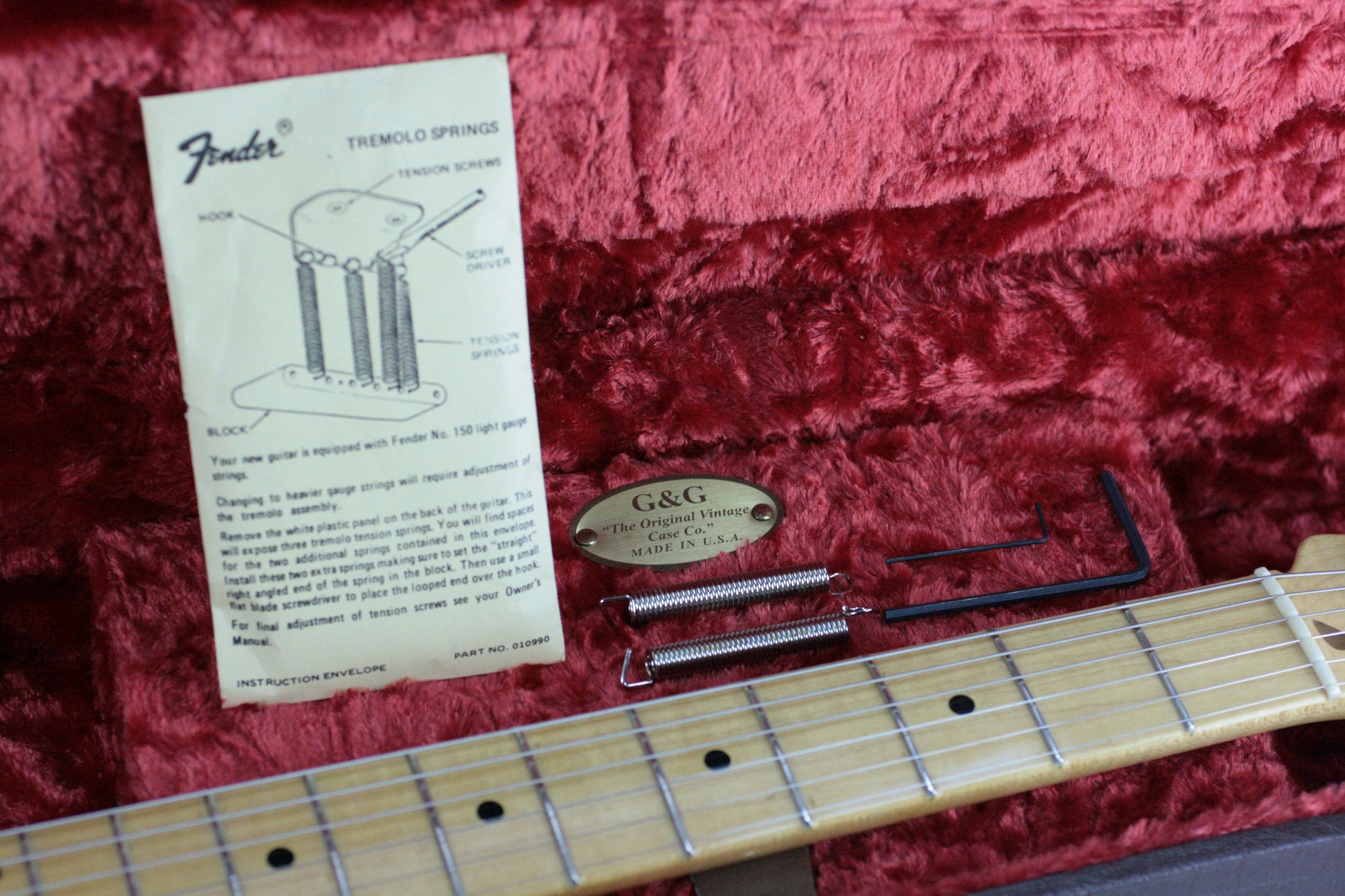 2004 Fender JOHN ENGLISH Masterbuilt '54 Stratocaster 50th Anniversary Custom Shop Strat 1954