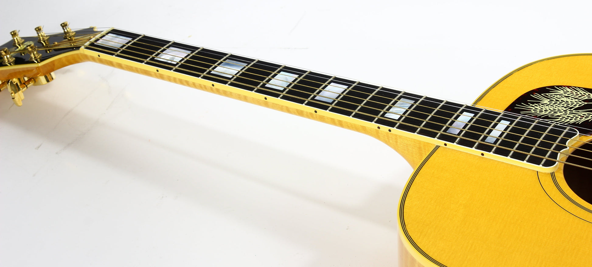 1998 Gibson REN FERGUSON Custom Shop Montana Gold SJ-200 -- J200, Signed COA, Jumbo Flat Top Acoustic
