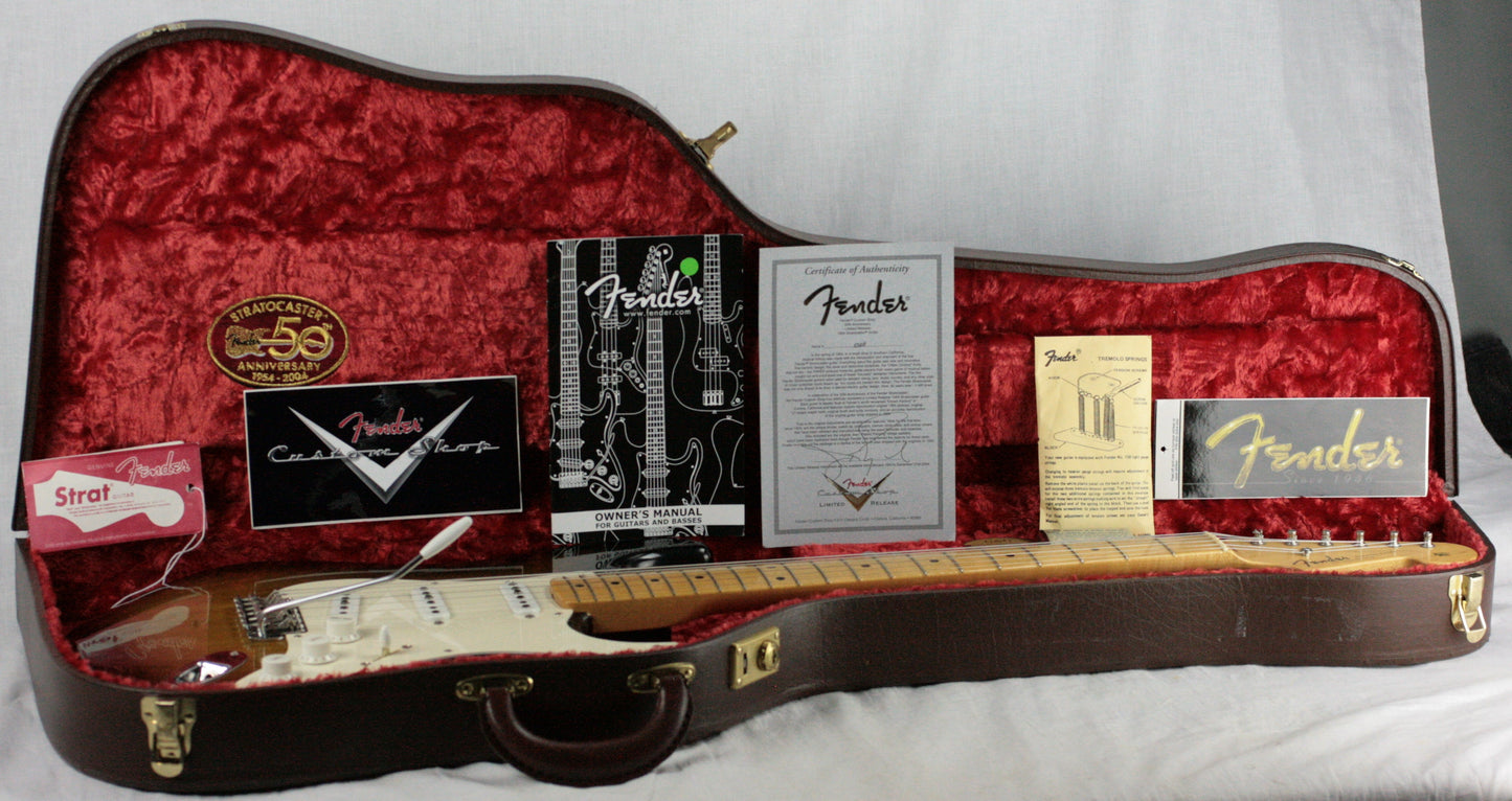 2004 Fender JOHN ENGLISH Masterbuilt '54 Stratocaster 50th Anniversary Custom Shop Strat 1954