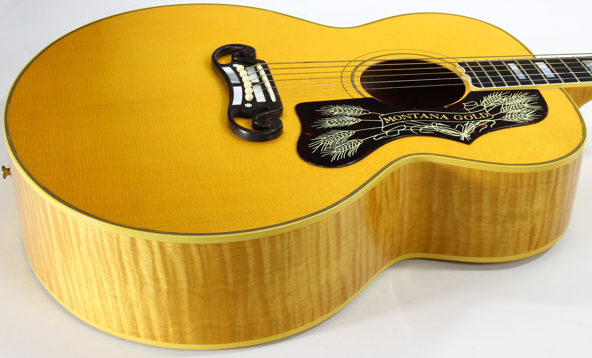 1998 Gibson REN FERGUSON Custom Shop Montana Gold SJ-200 -- J200, Signed COA, Jumbo Flat Top Acoustic