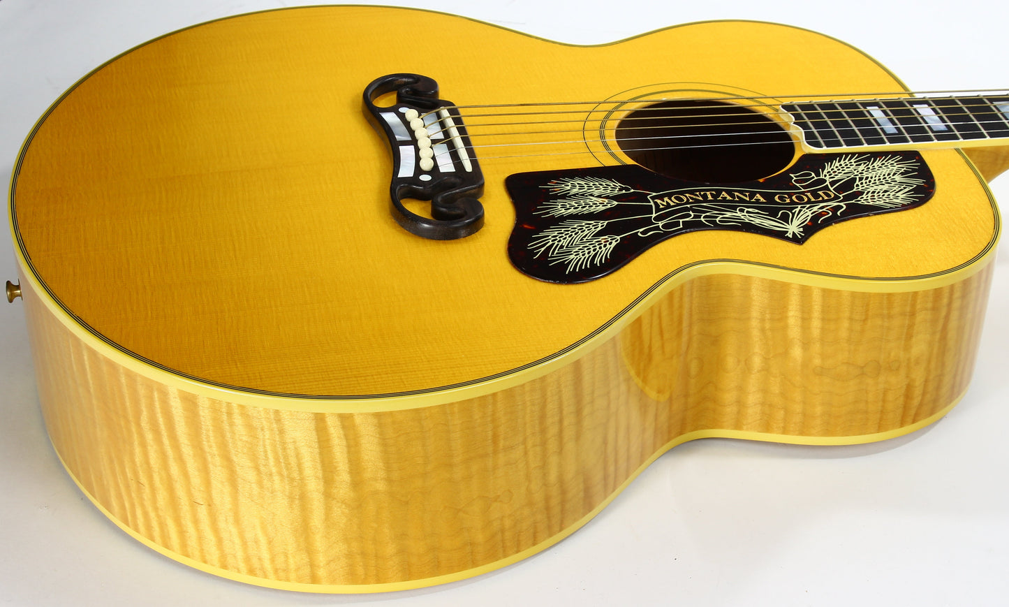 1998 Gibson REN FERGUSON Custom Shop Montana Gold SJ-200 -- J200, Signed COA, Jumbo Flat Top Acoustic