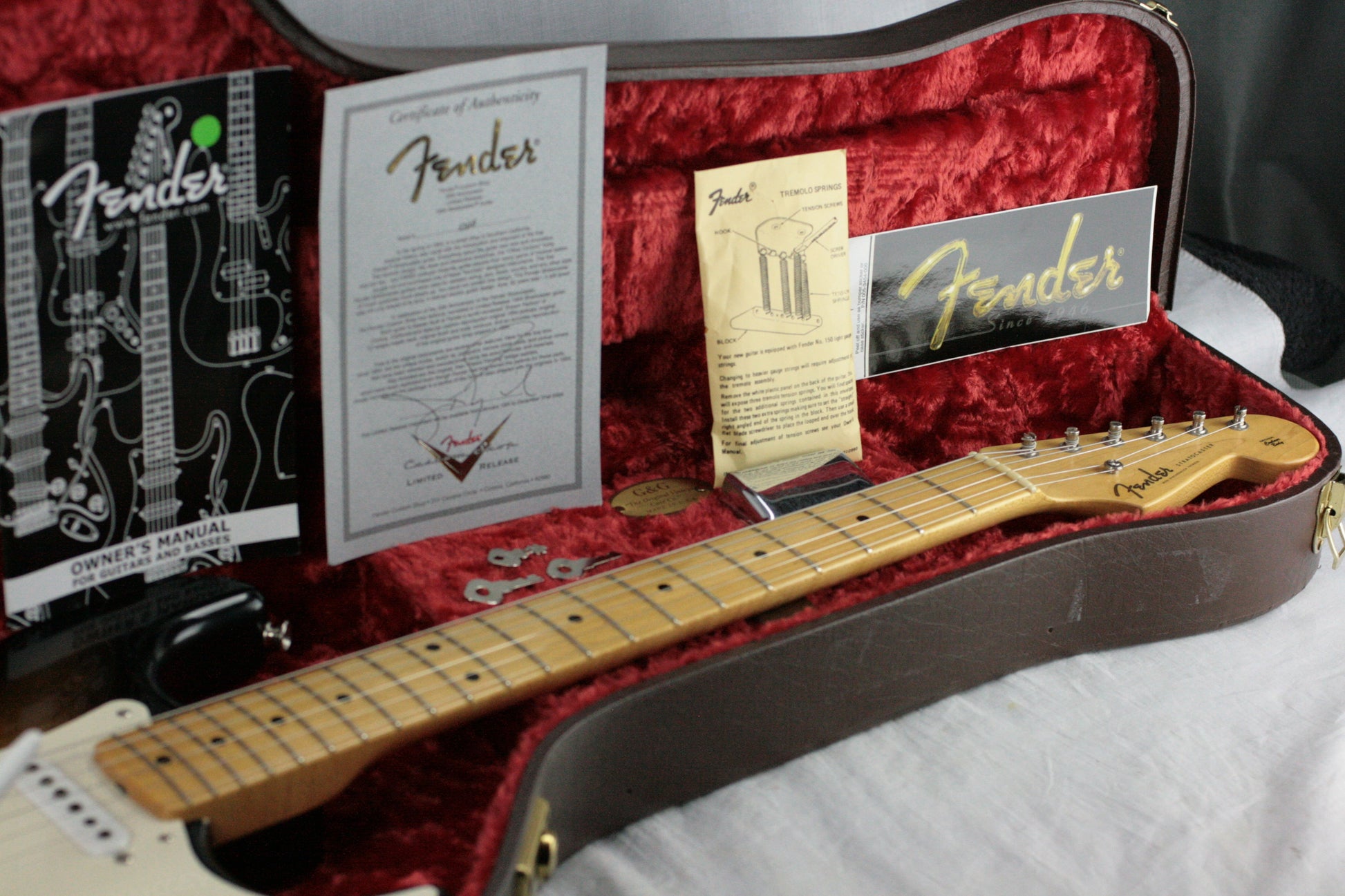 2004 Fender JOHN ENGLISH Masterbuilt '54 Stratocaster 50th Anniversary Custom Shop Strat 1954