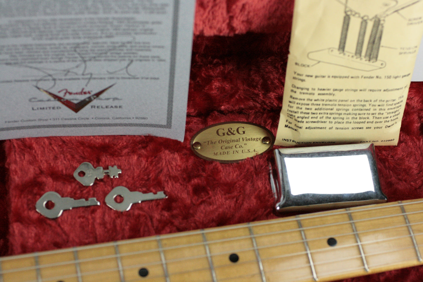2004 Fender JOHN ENGLISH Masterbuilt '54 Stratocaster 50th Anniversary Custom Shop Strat 1954