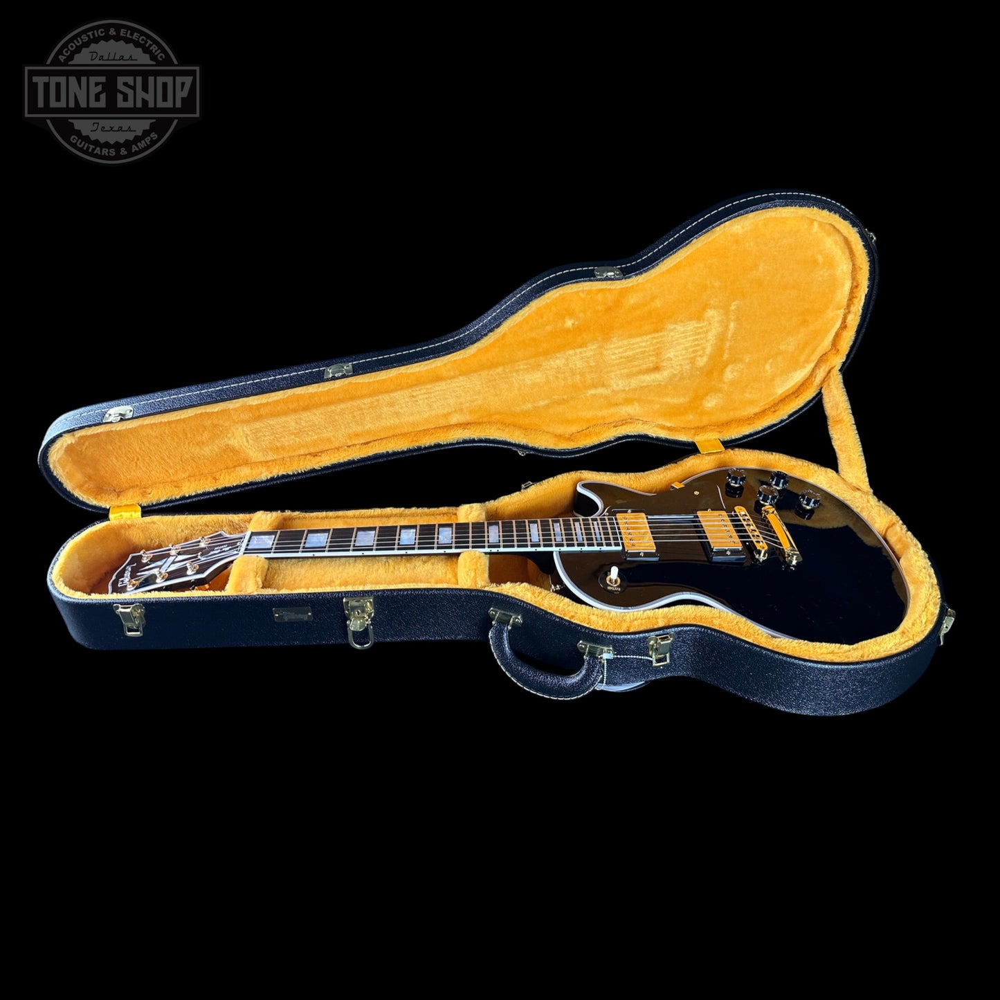 Gibson Custom Les Paul Custom w/ Ebony Fingerboard Gloss Ebony w/case CS502673