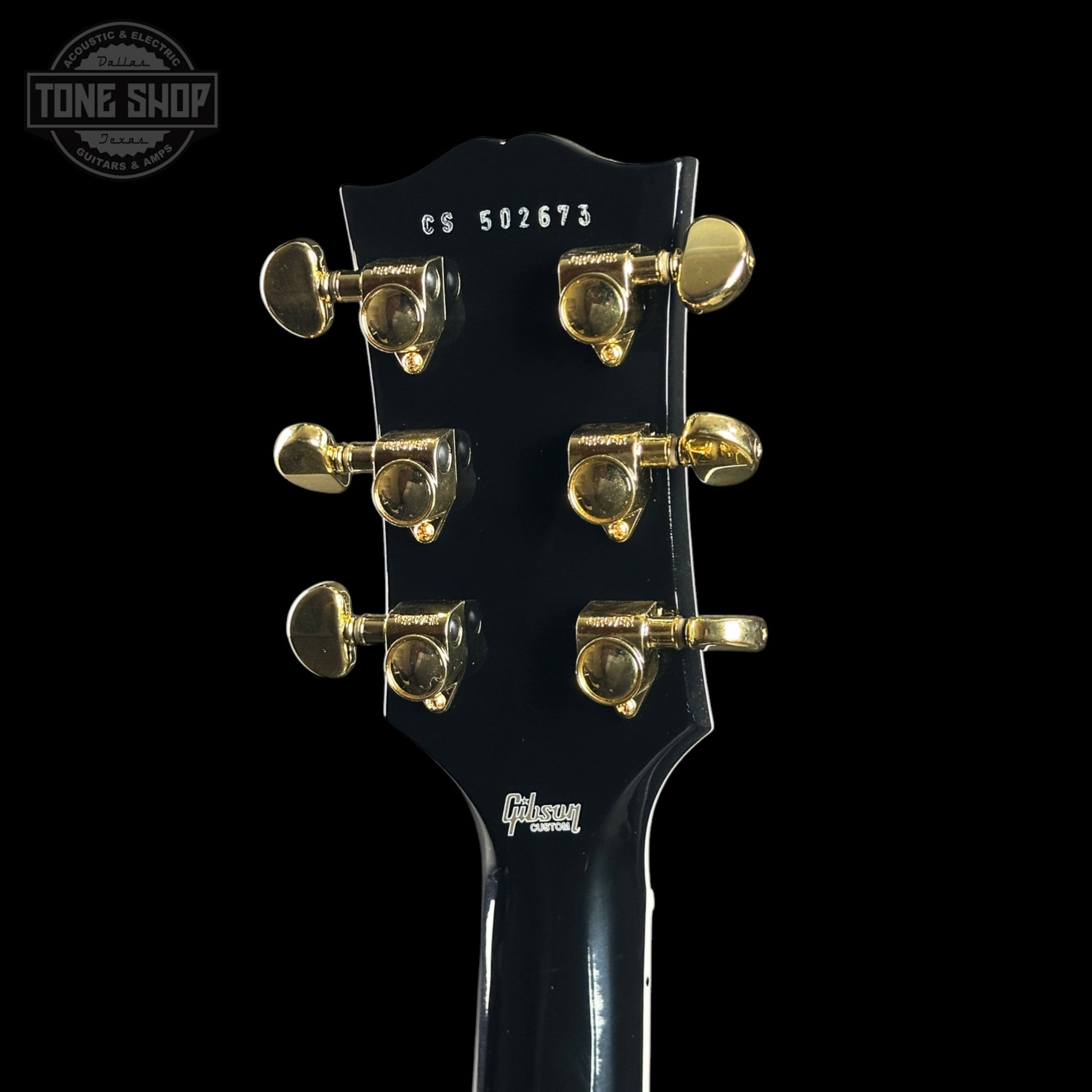 Gibson Custom Les Paul Custom w/ Ebony Fingerboard Gloss Ebony w/case CS502673