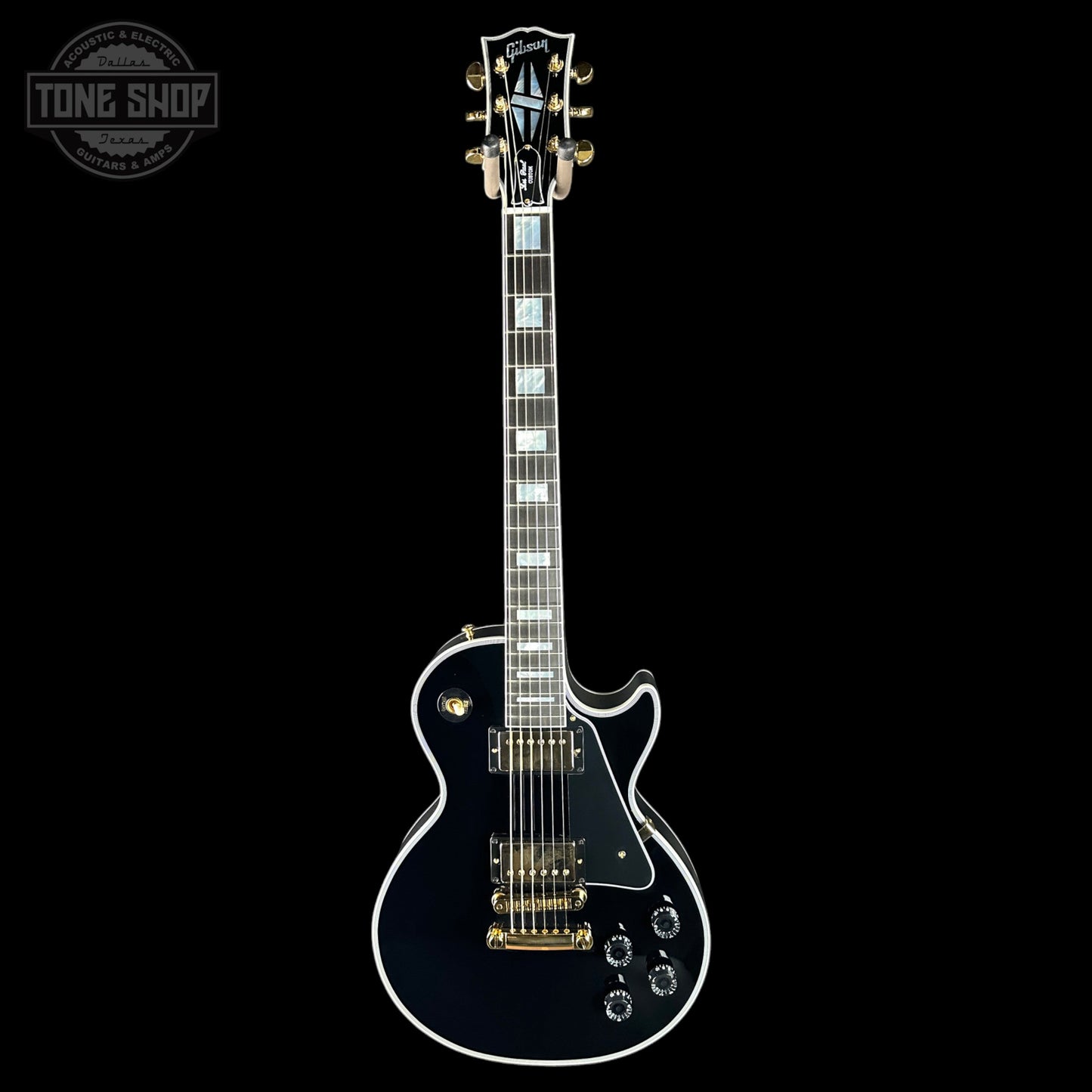 Gibson Custom Les Paul Custom w/ Ebony Fingerboard Gloss Ebony w/case CS502673