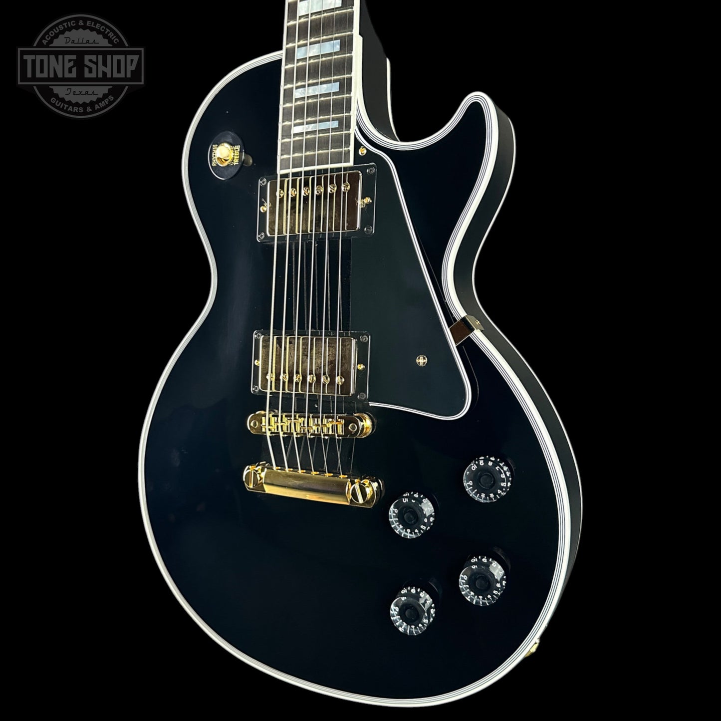 Gibson Custom Les Paul Custom w/ Ebony Fingerboard Gloss Ebony w/case CS502673