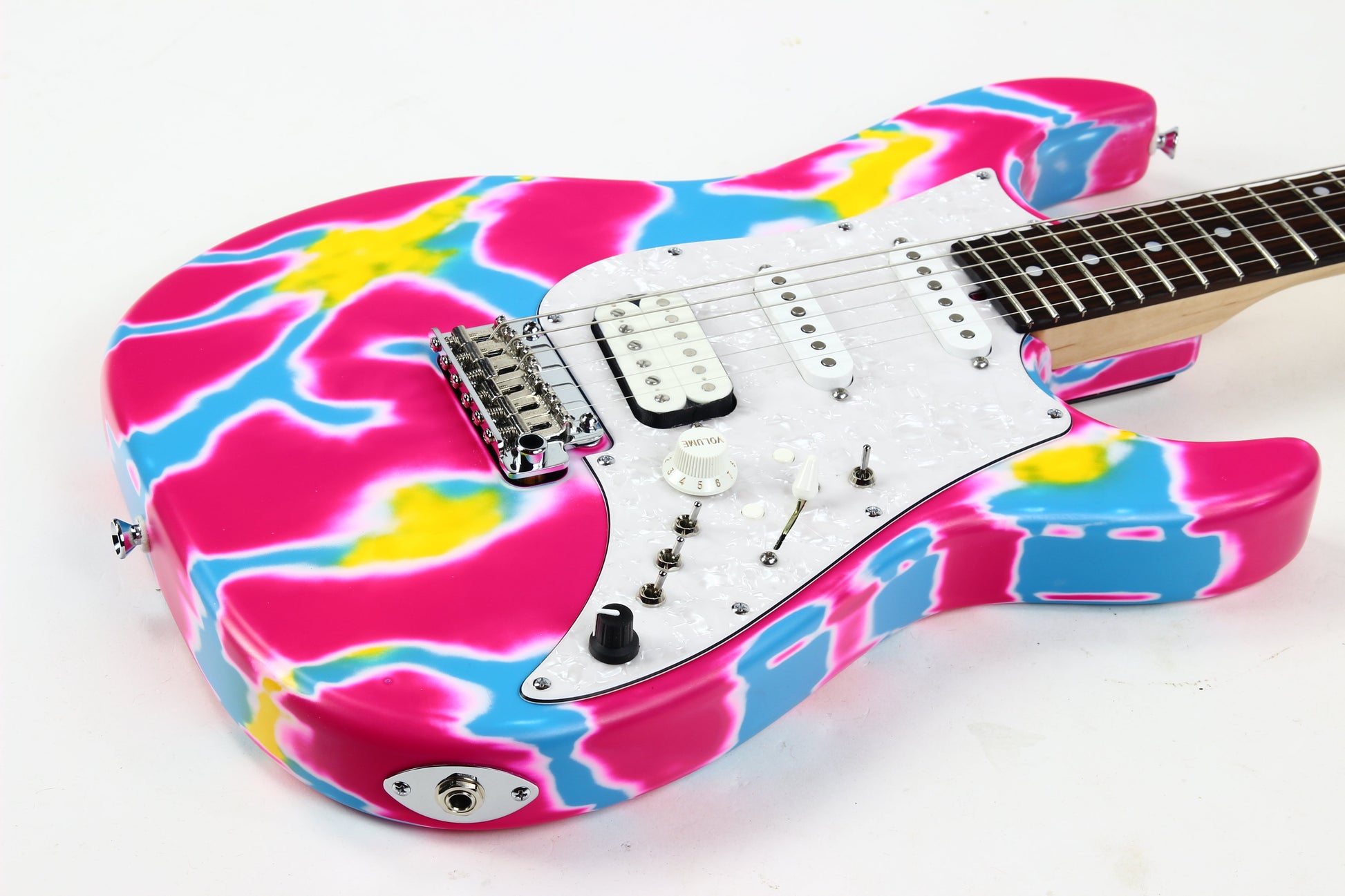 2025 James Tyler USA Studio Elite Vice Vomit Shmear LA SWITCHES Matching Headstock