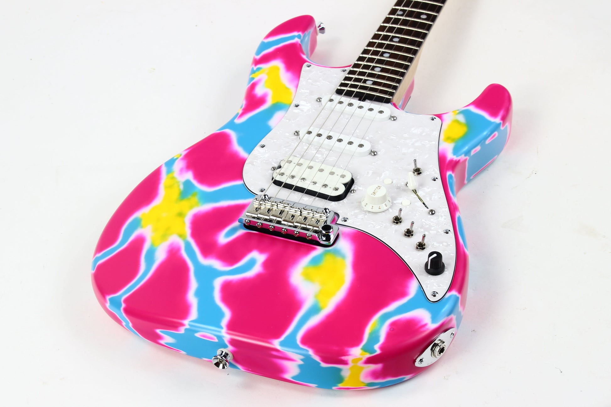 2025 James Tyler USA Studio Elite Vice Vomit Shmear LA SWITCHES Matching Headstock