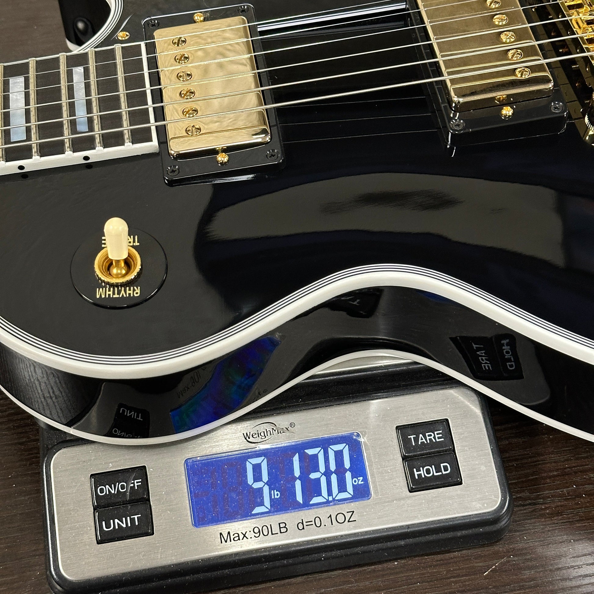 Gibson Custom Les Paul Custom w/ Ebony Fingerboard Gloss Ebony w/case CS502673