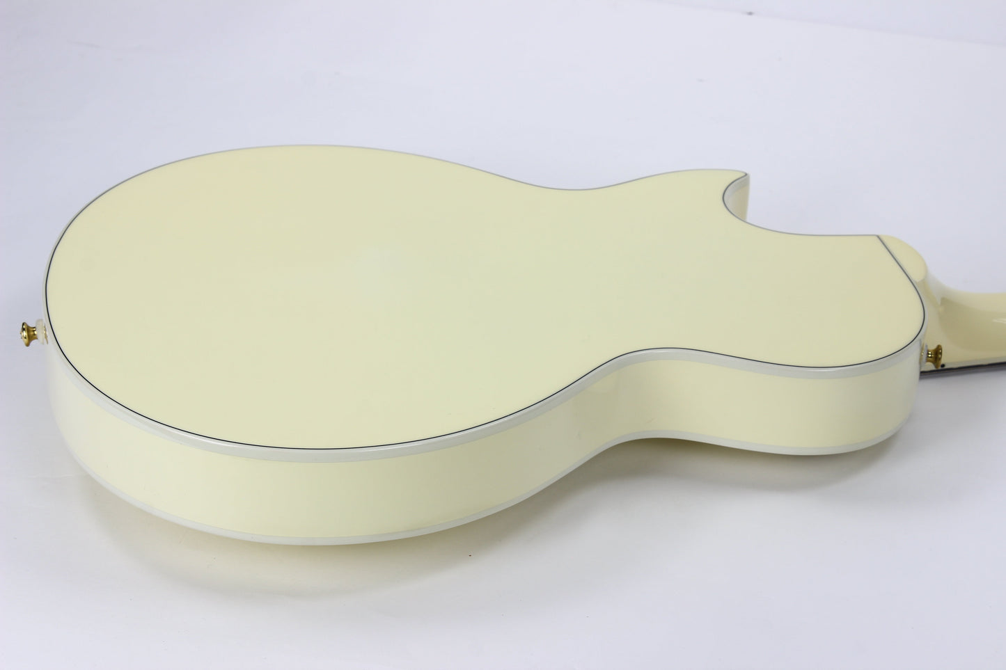 2017 Gibson Memphis Alex Lifeson Rush ES Les Paul Custom White Signature Model
