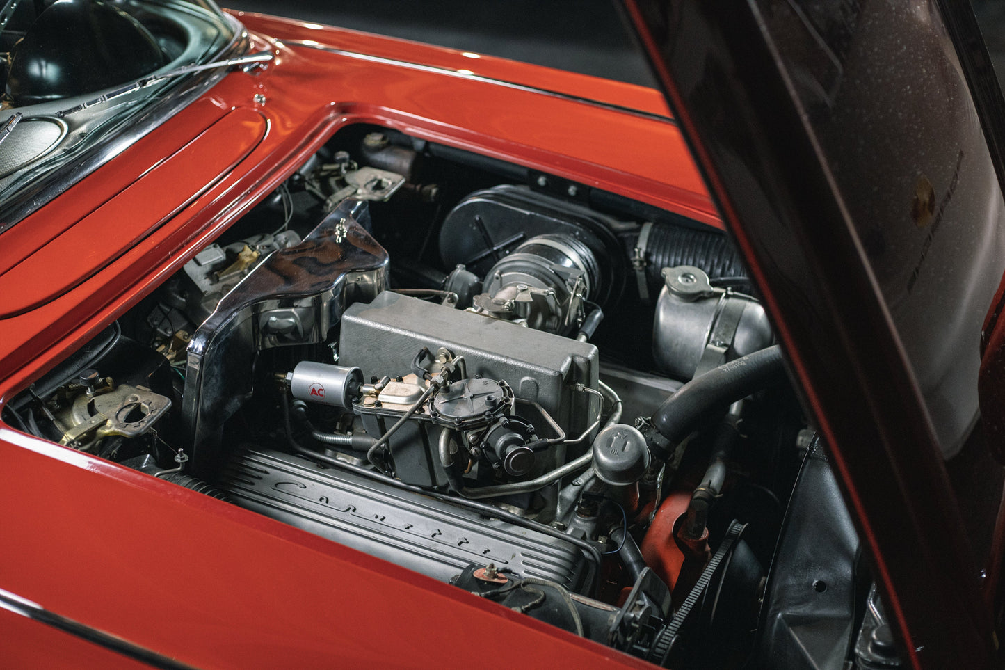 1962 Chevrolet Corvette Convertible “Fuelie” Roman Red | SOLD
