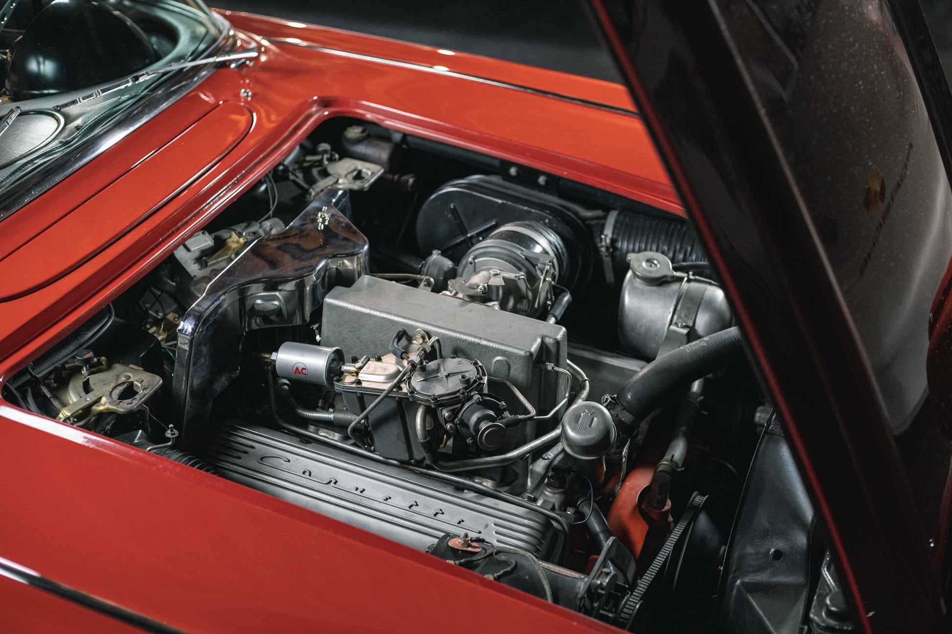1962 Chevrolet Corvette Convertible “Fuelie” Roman Red | SOLD