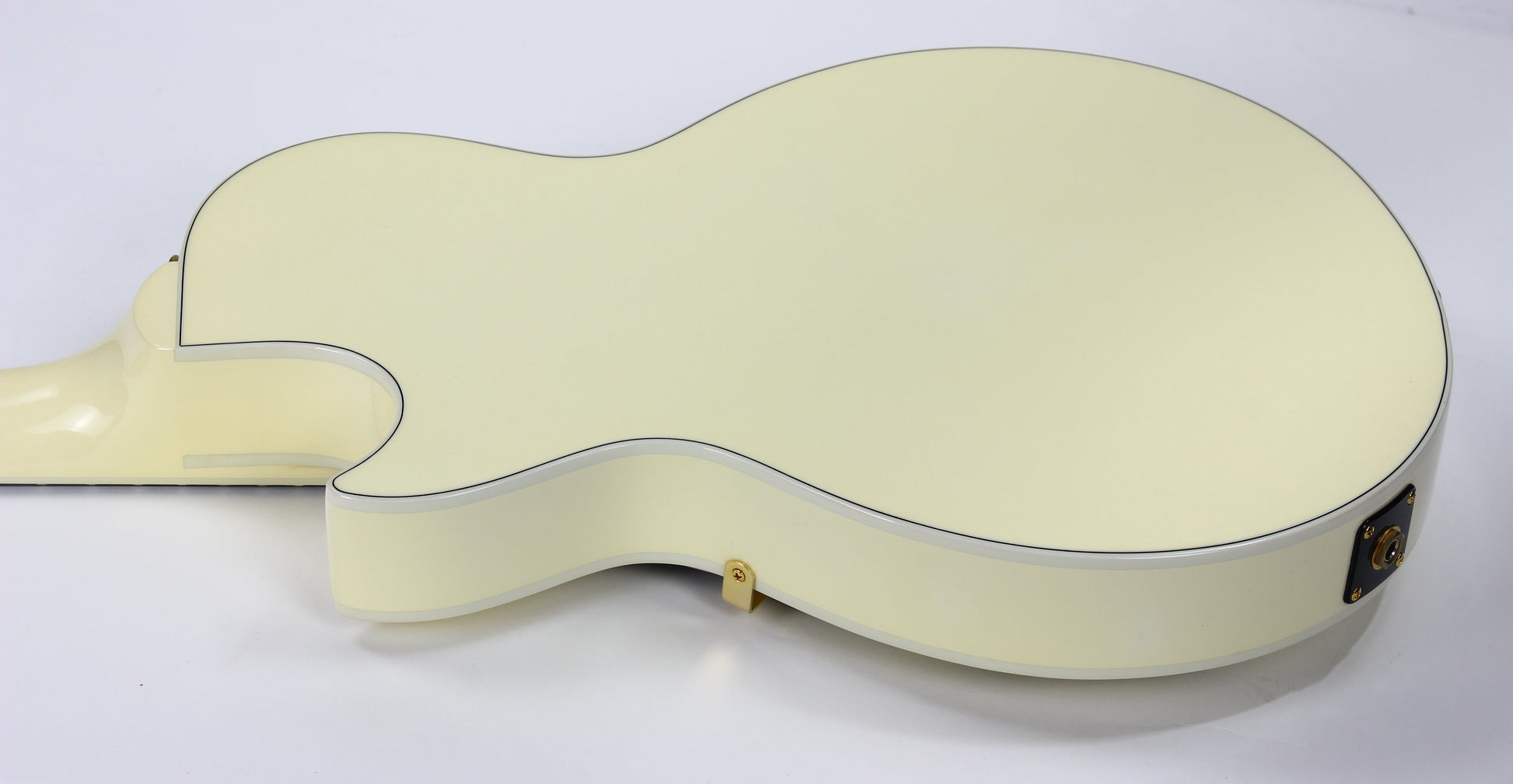 2017 Gibson Memphis Alex Lifeson Rush ES Les Paul Custom White Signature Model