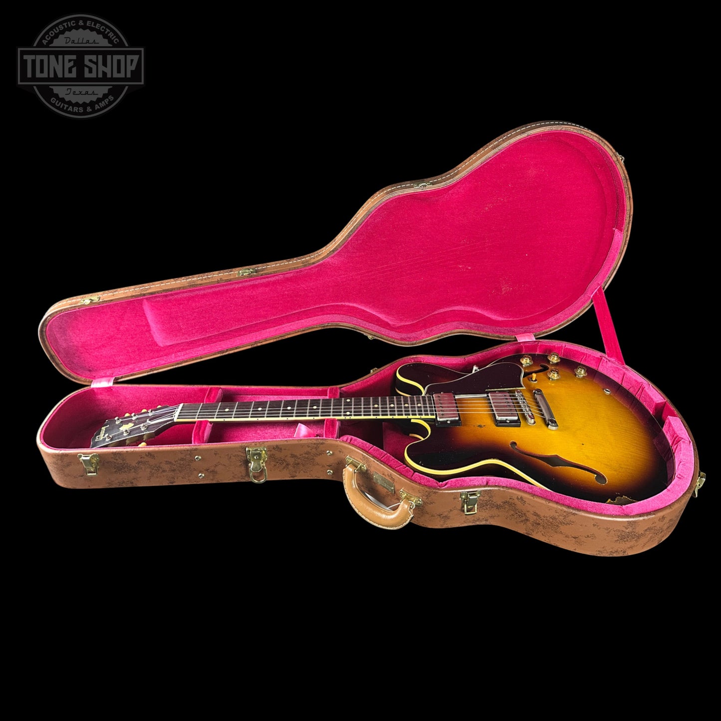 Gibson Custom 1959 ES-335 Reissue Ultra Heavy Aged Vintage Burst w/case A950436