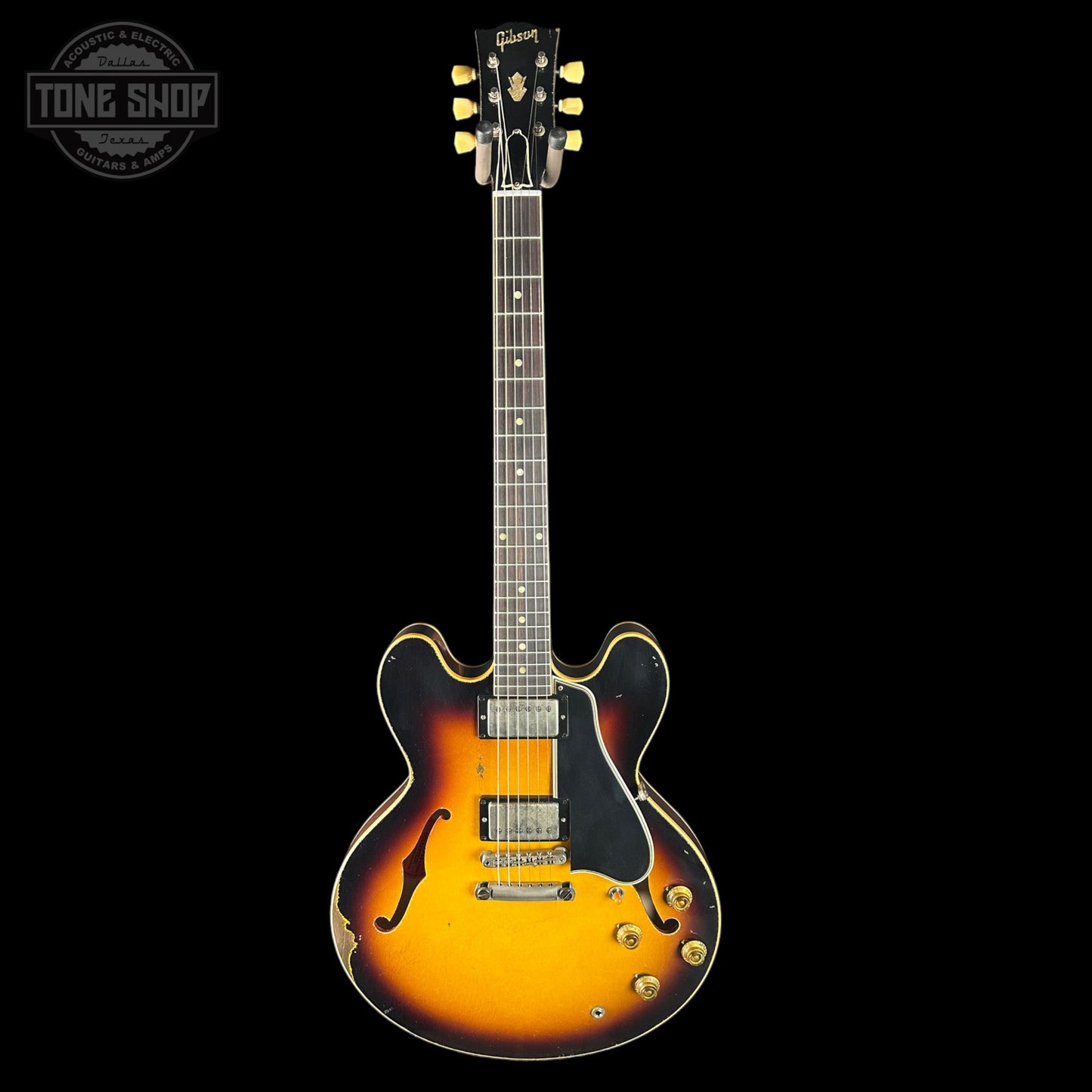 Gibson Custom 1959 ES-335 Reissue Ultra Heavy Aged Vintage Burst w/case A950436