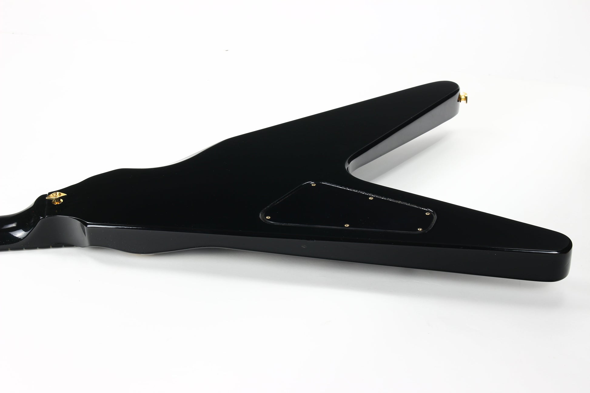 1981  Gibson Flying V2 II 1979 - 1982 Ebony Black Boomerang Pickups Rare V Vintage