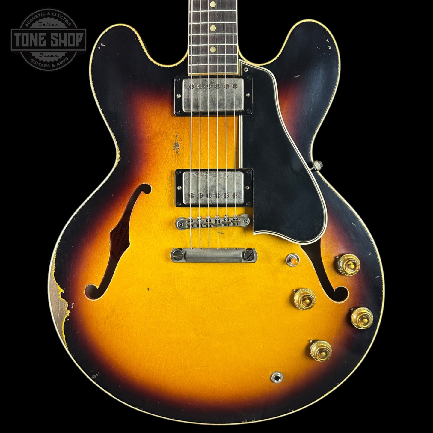 Gibson Custom 1959 ES-335 Reissue Ultra Heavy Aged Vintage Burst w/case A950436