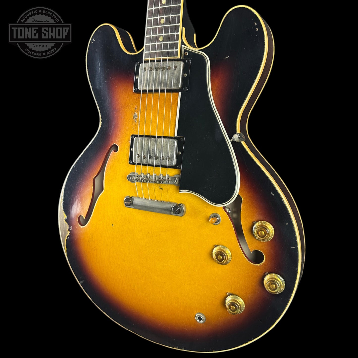 Gibson Custom 1959 ES-335 Reissue Ultra Heavy Aged Vintage Burst w/case A950436