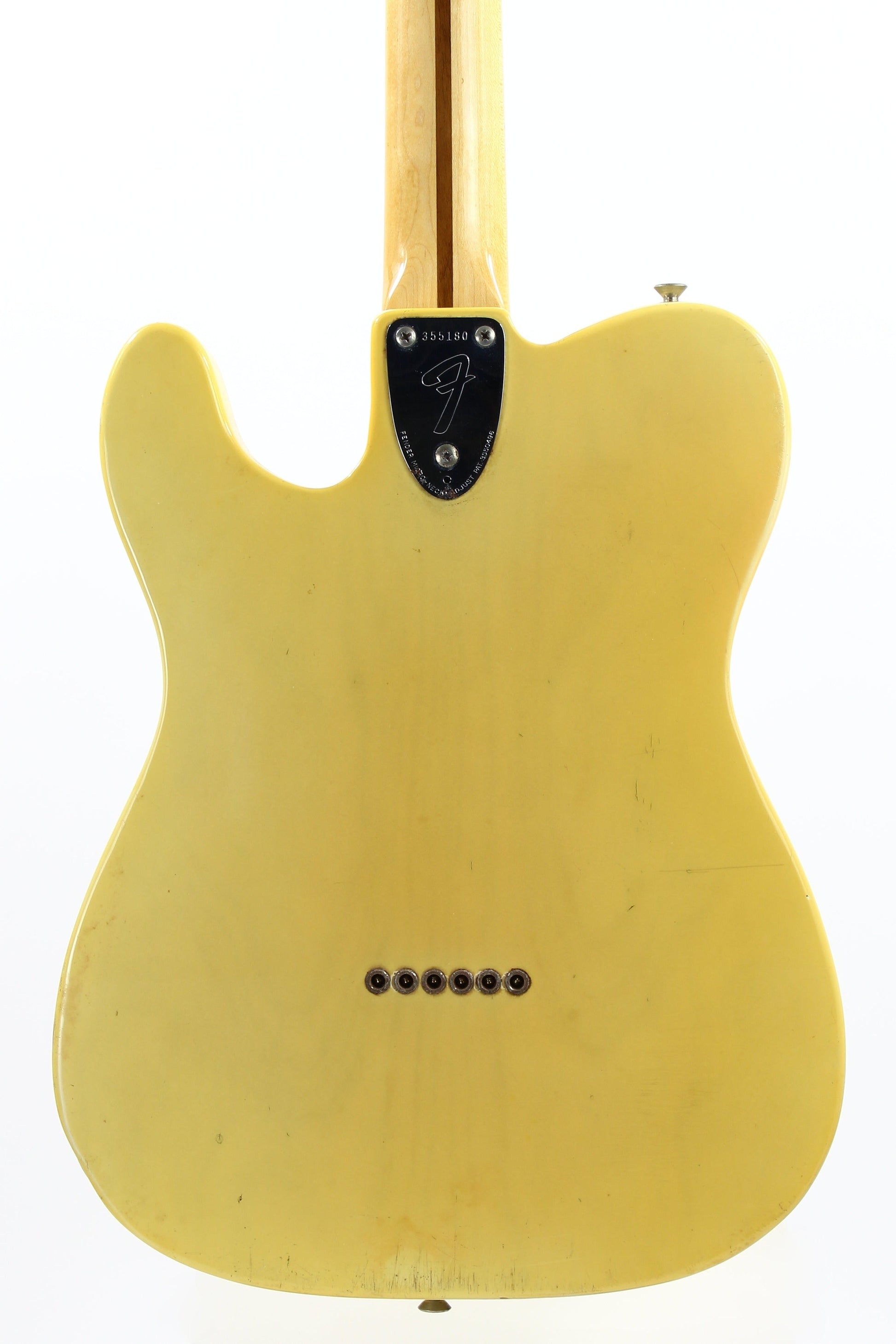 RARE 1972 Fender Telecaster Thinline See Through Blonde Finish - Series II 1970's Tele, Deluxe, Custom, Wide-Range Humbuckers!