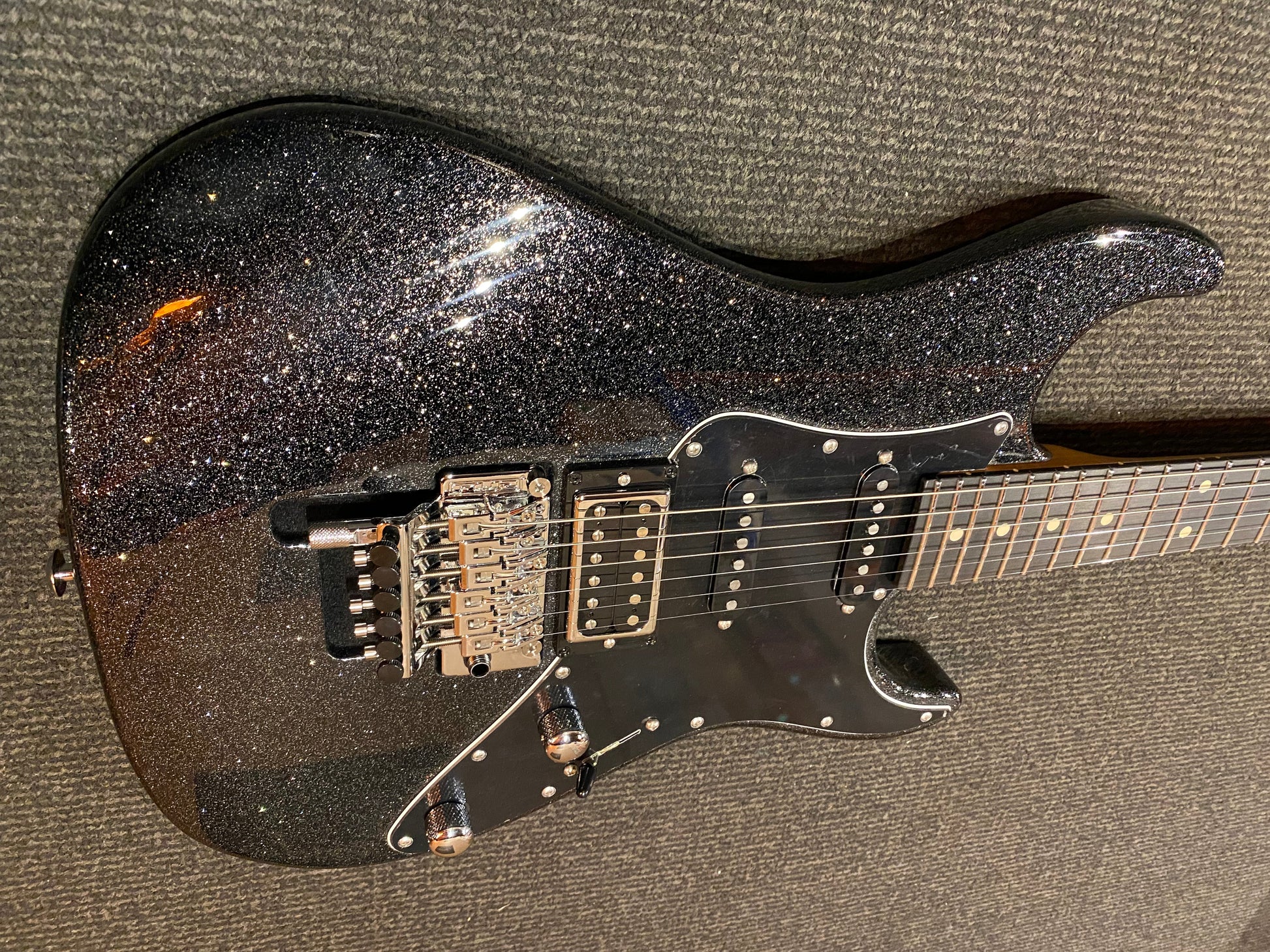 Suhr Pete Thorn Custom HSS - FU Tone Floyd Rose - Graphite Metallic