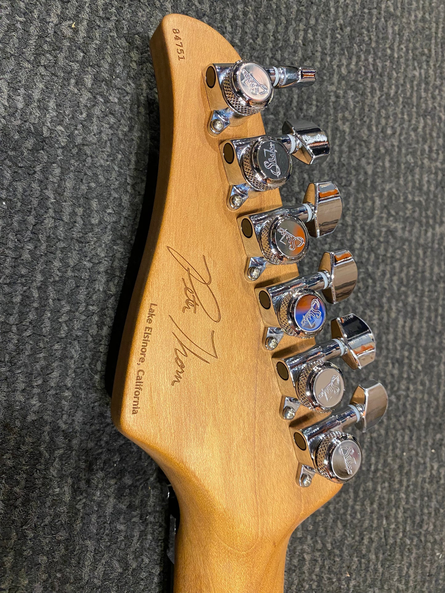 Suhr Pete Thorn Custom HSS - FU Tone Floyd Rose - Graphite Metallic