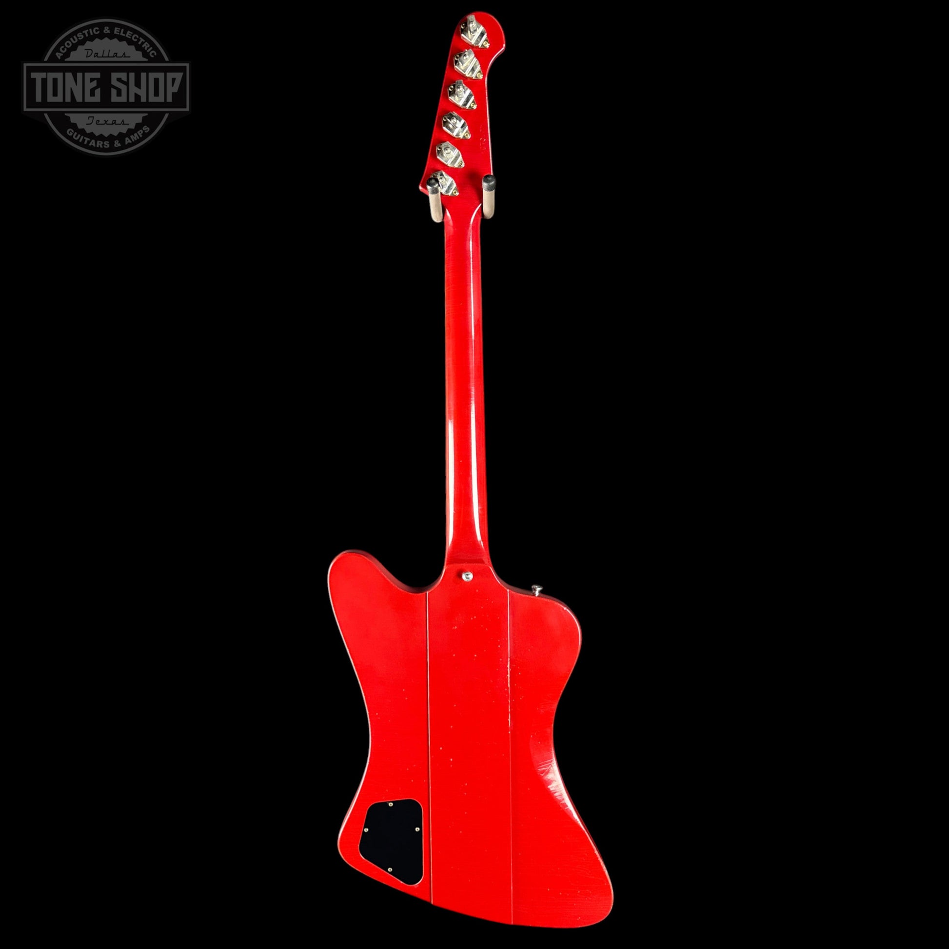 Gibson Custom 1963 Firebird V w/ Maestro Vibrola Light Aged Cardinal Red w/case 407013
