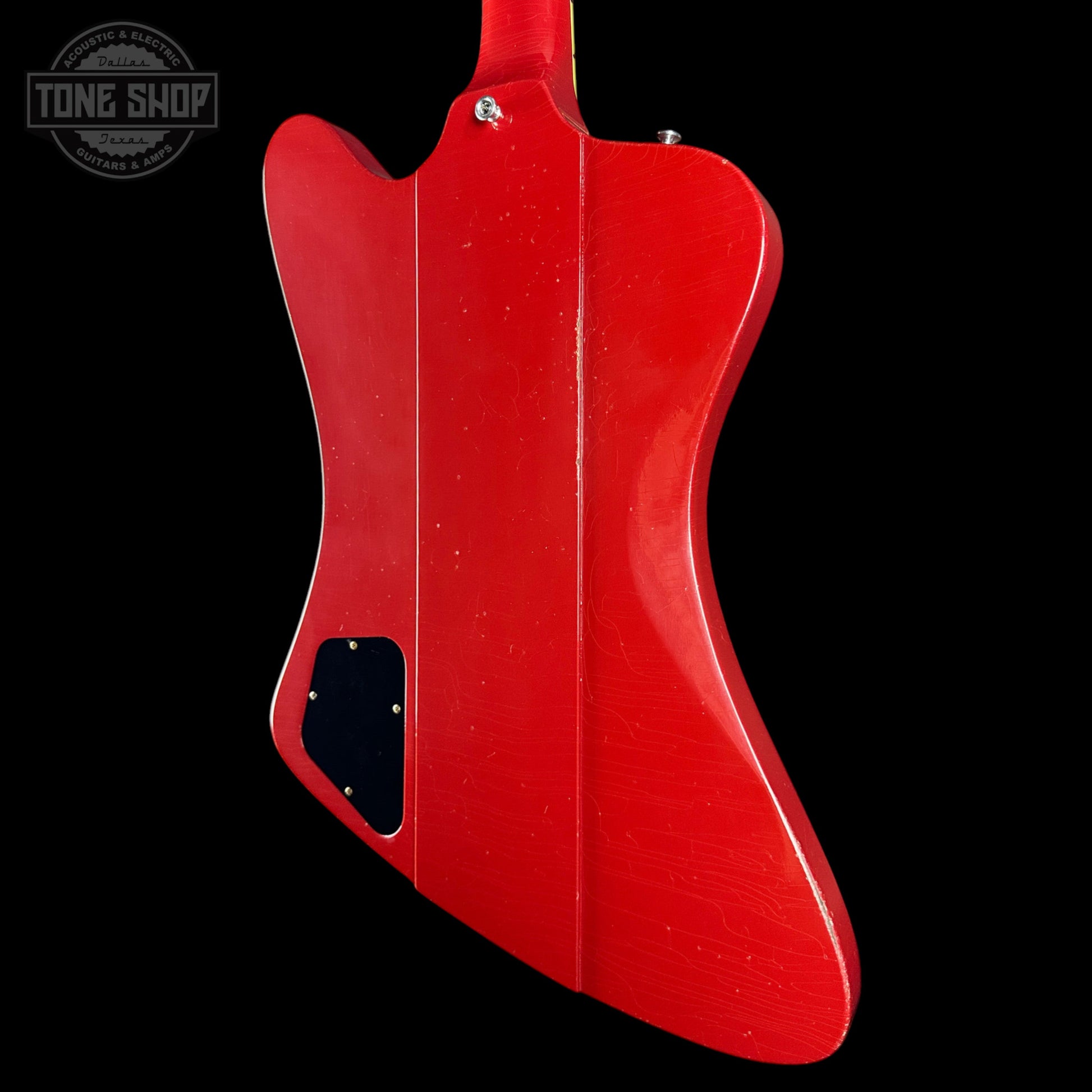 Gibson Custom 1963 Firebird V w/ Maestro Vibrola Light Aged Cardinal Red w/case 407013