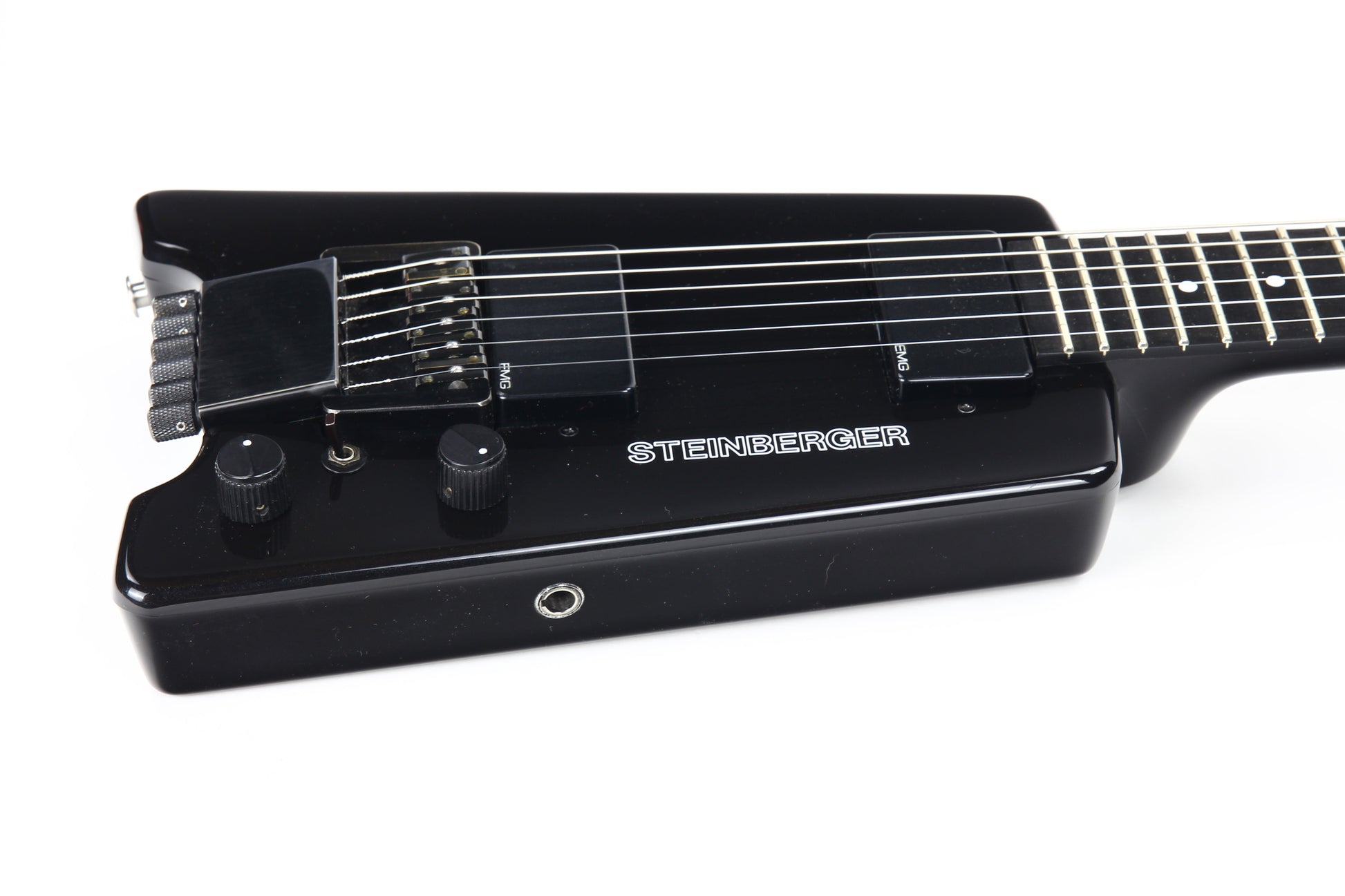 1983 Steinberger GL2 Hardtail Pre-Production Prototype Black | Restored by Jeff Babicz