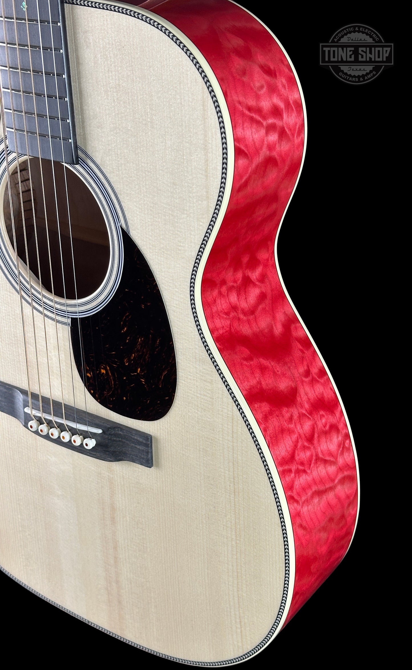 Martin Custom Shop OM 28 style Quilted Maple w/case 2981103