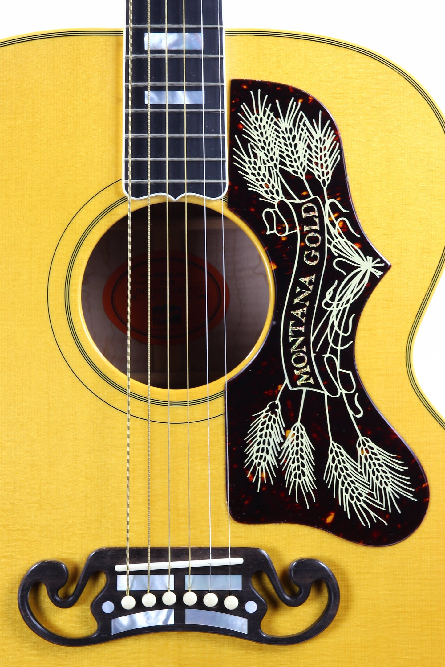 1998 Gibson REN FERGUSON Custom Shop Montana Gold SJ-200 -- J200, Signed COA, Jumbo Flat Top Acoustic