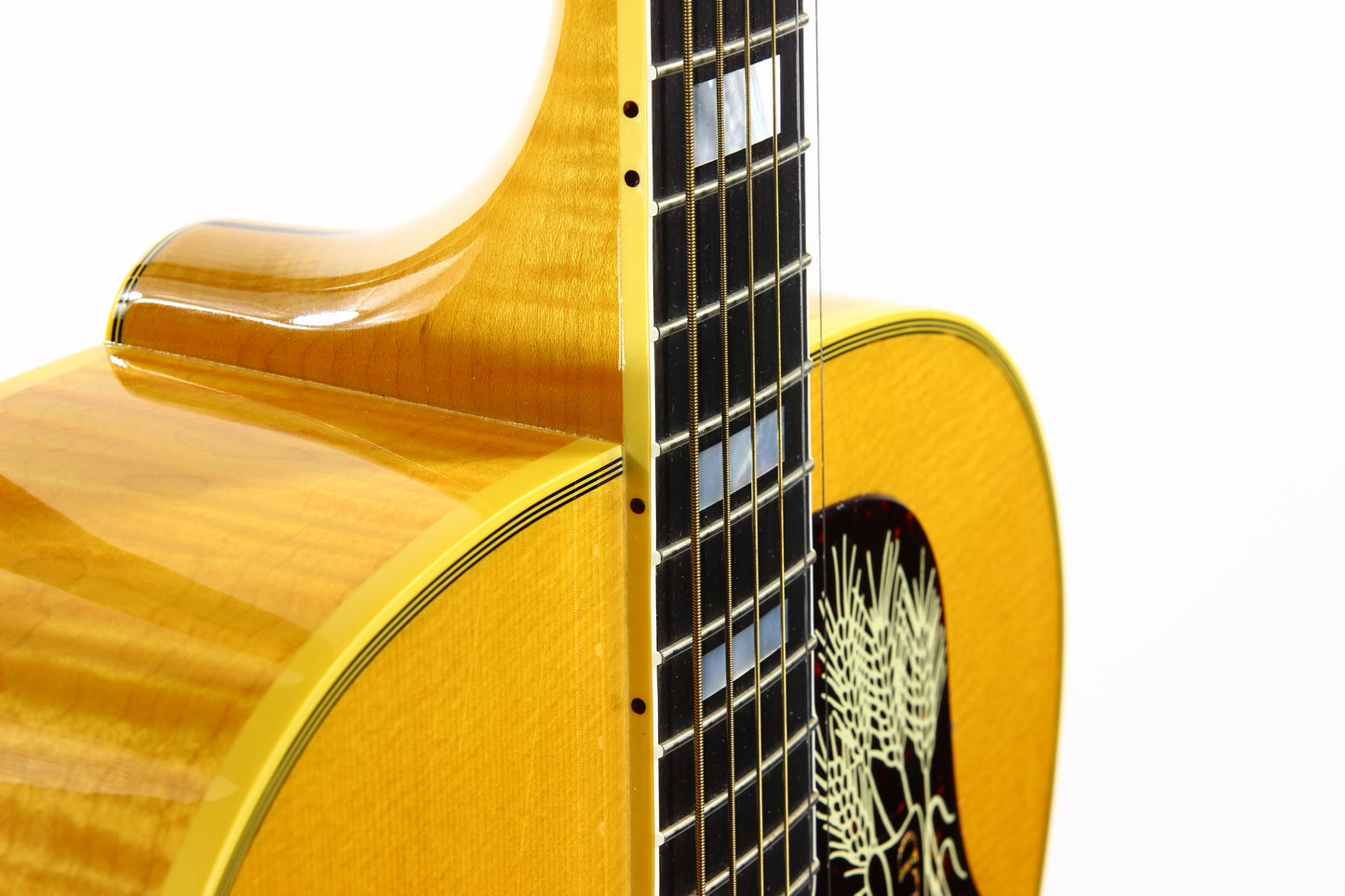 1998 Gibson REN FERGUSON Custom Shop Montana Gold SJ-200 -- J200, Signed COA, Jumbo Flat Top Acoustic