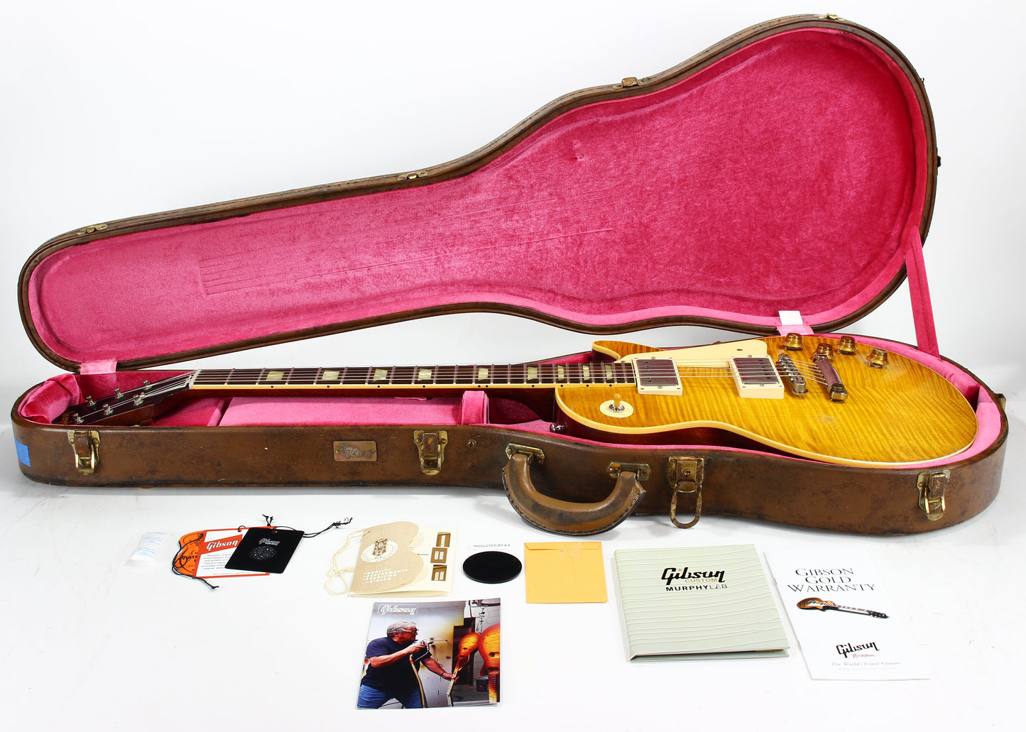 2021 Gibson 1959 Les Paul Murphy Painted & Heavy Aged Murphy Lab - '59 Reissue, R9, Custom Shop, Lemon Drop