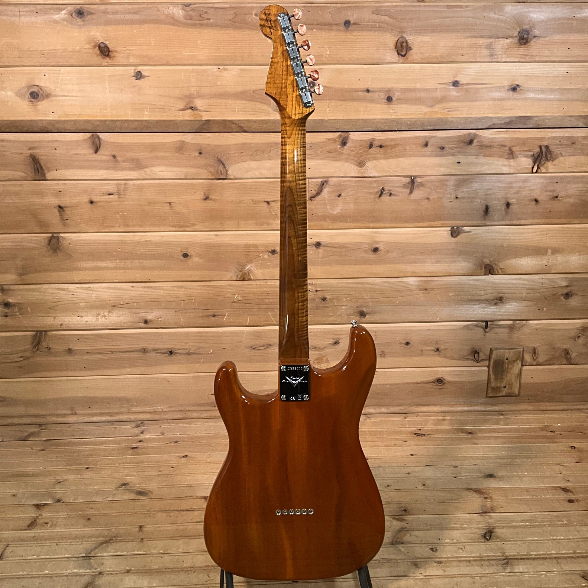 Fender Custom Shop Artisan Koa Dual P90 Stratocaster - Aged Natural