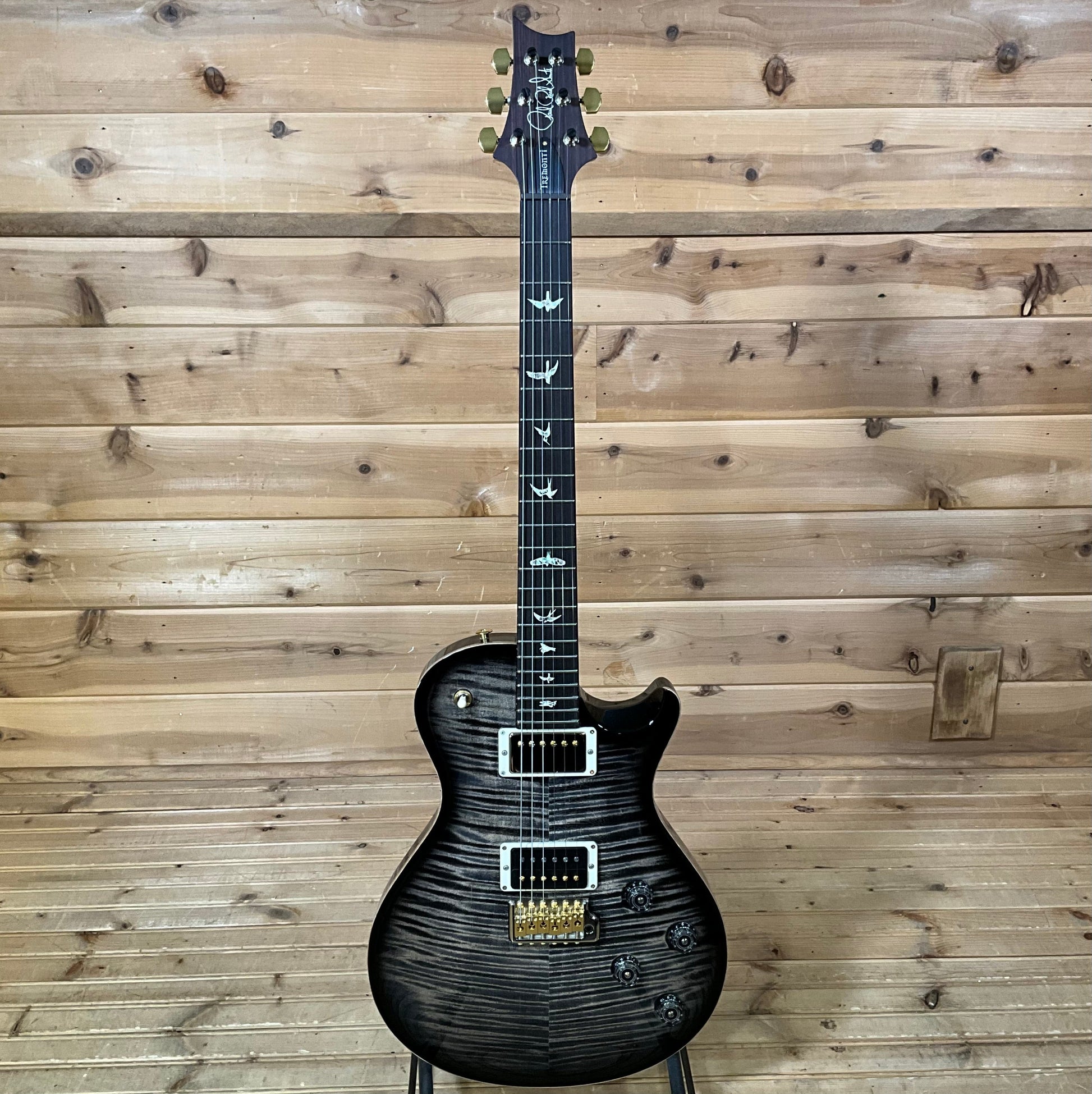 PRS 2024 Mark Tremonti Signature Electric Guitar - Charcoal Contour Burst