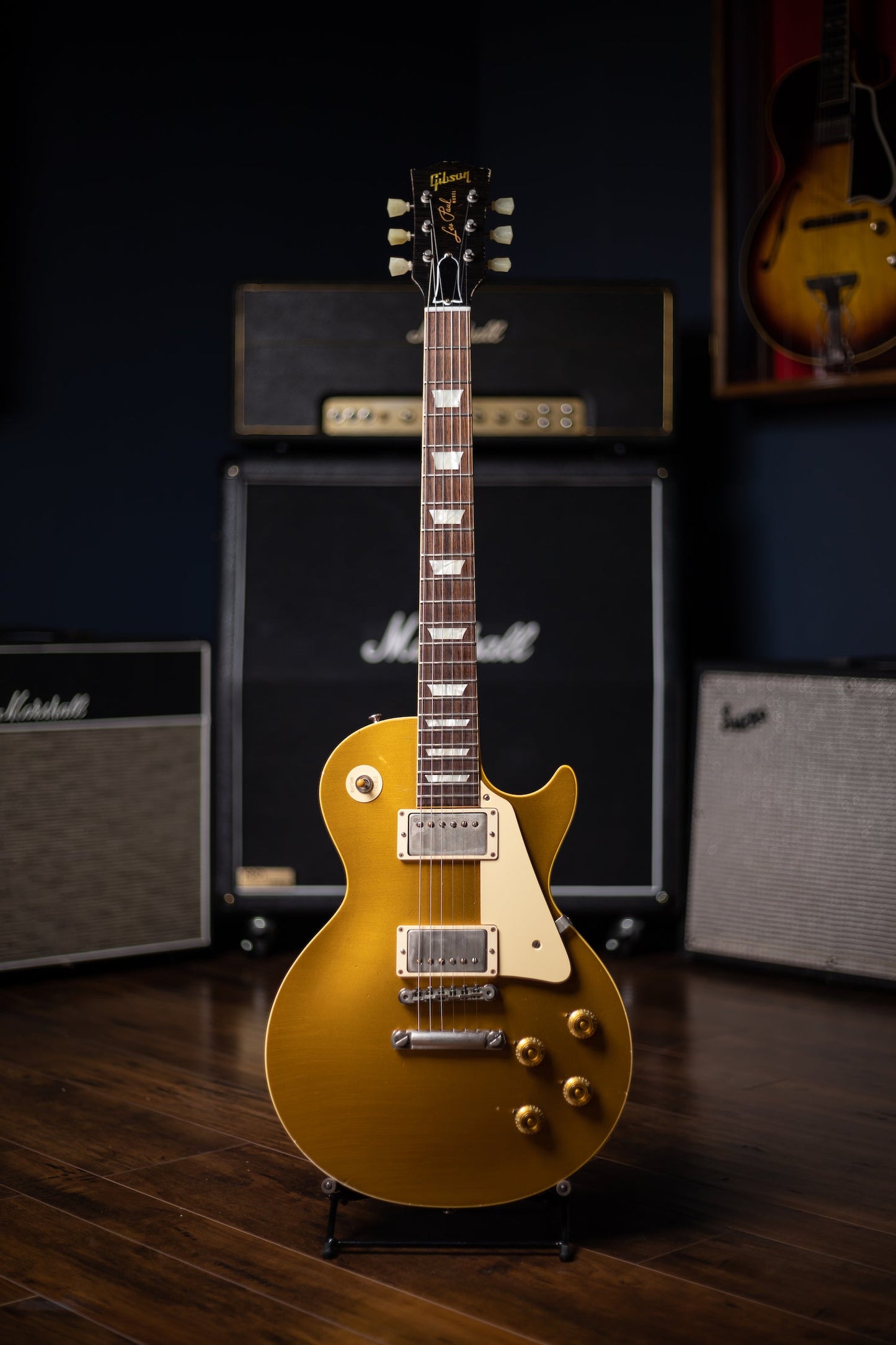 2015 Gibson Custom Shop True Historic Les Paul 1957 Reissue Electric Guitar - Goldtop